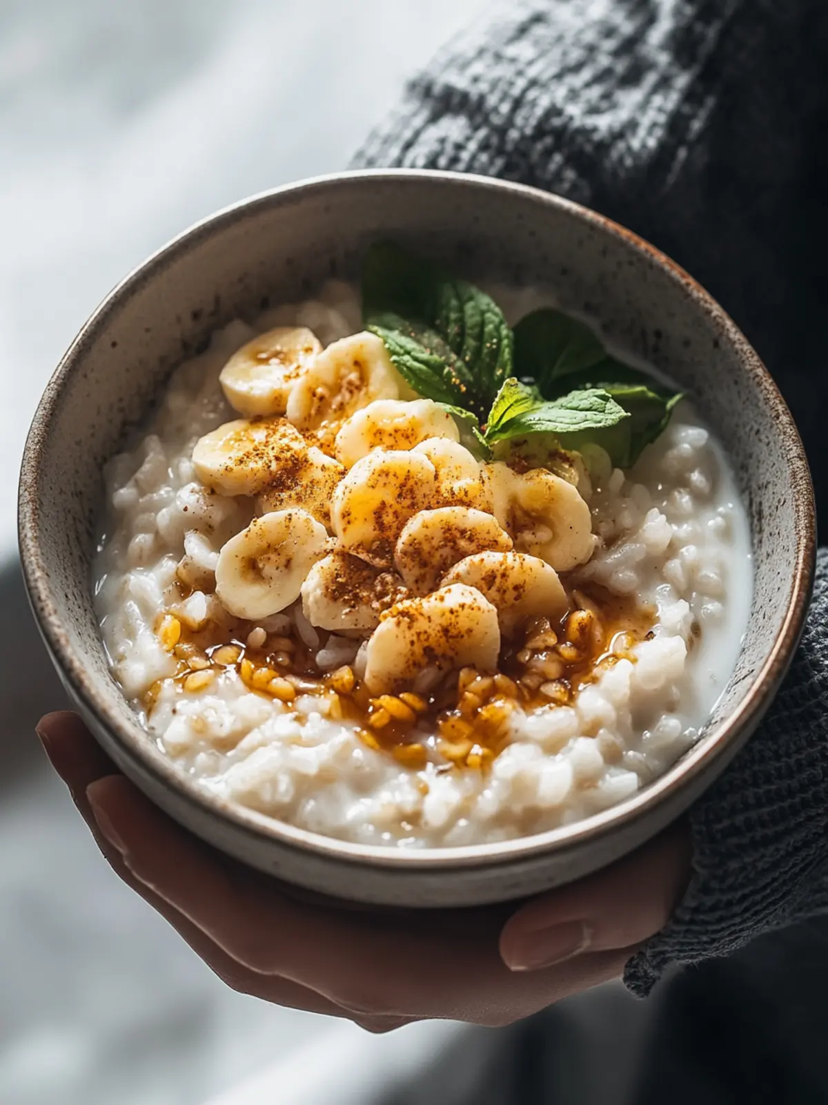 Warm and Creamy Rice & Milk Breakfast Bowl for Cozy Mornings 4 Rice & Milk Breakfast Bowl