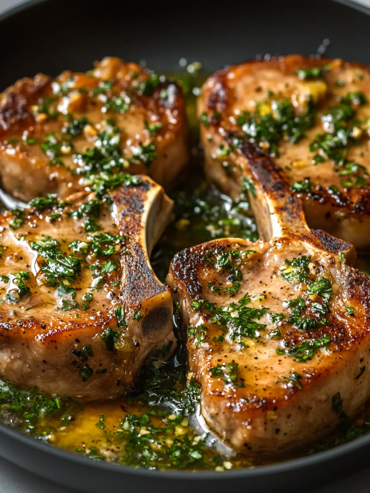 Garlic Butter Pan Seared Pork Chops for a Quick Gourmet Feast 3 Garlic Butter Pan Seared Pork Chops