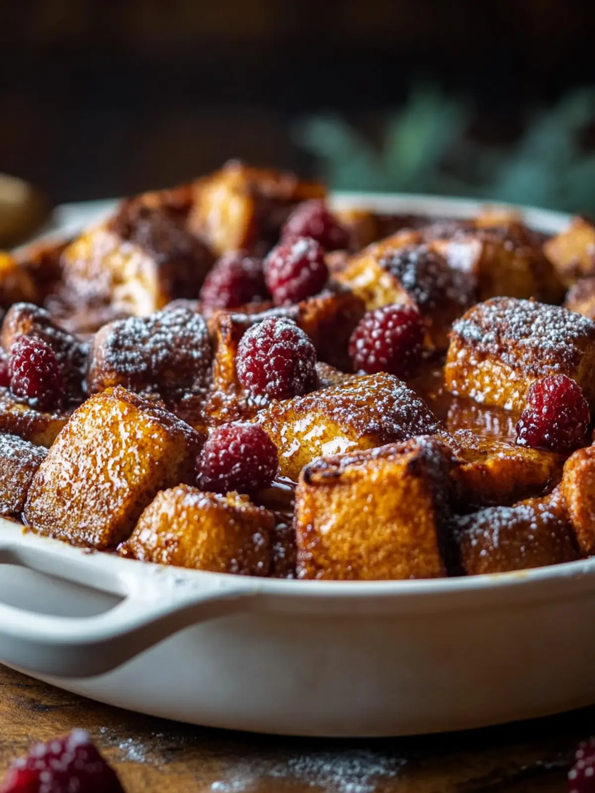 Gingerbread French Toast Bake for a Cozy Holiday Morning 2 Gingerbread French Toast Bake