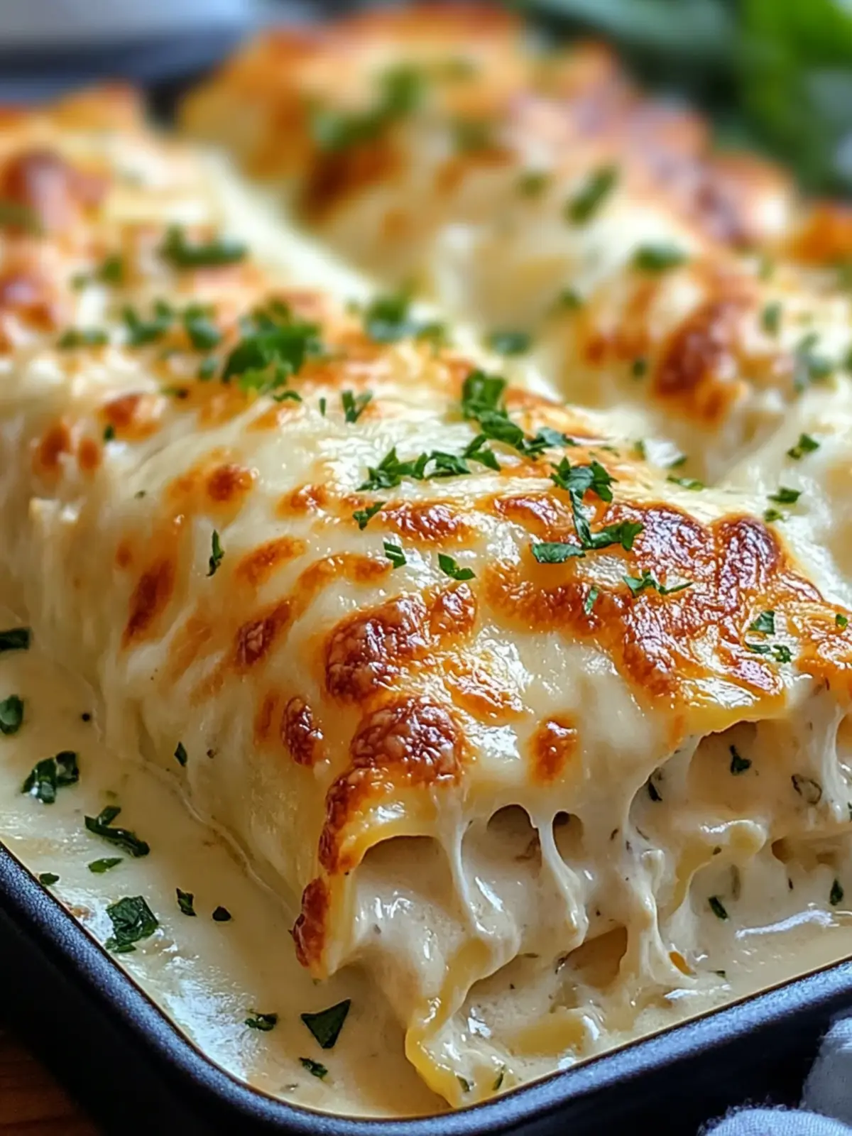 Creamy Chicken Alfredo Lasagna Rolls for Easy Family Dinners 5 Chicken Alfredo Lasagna Rolls