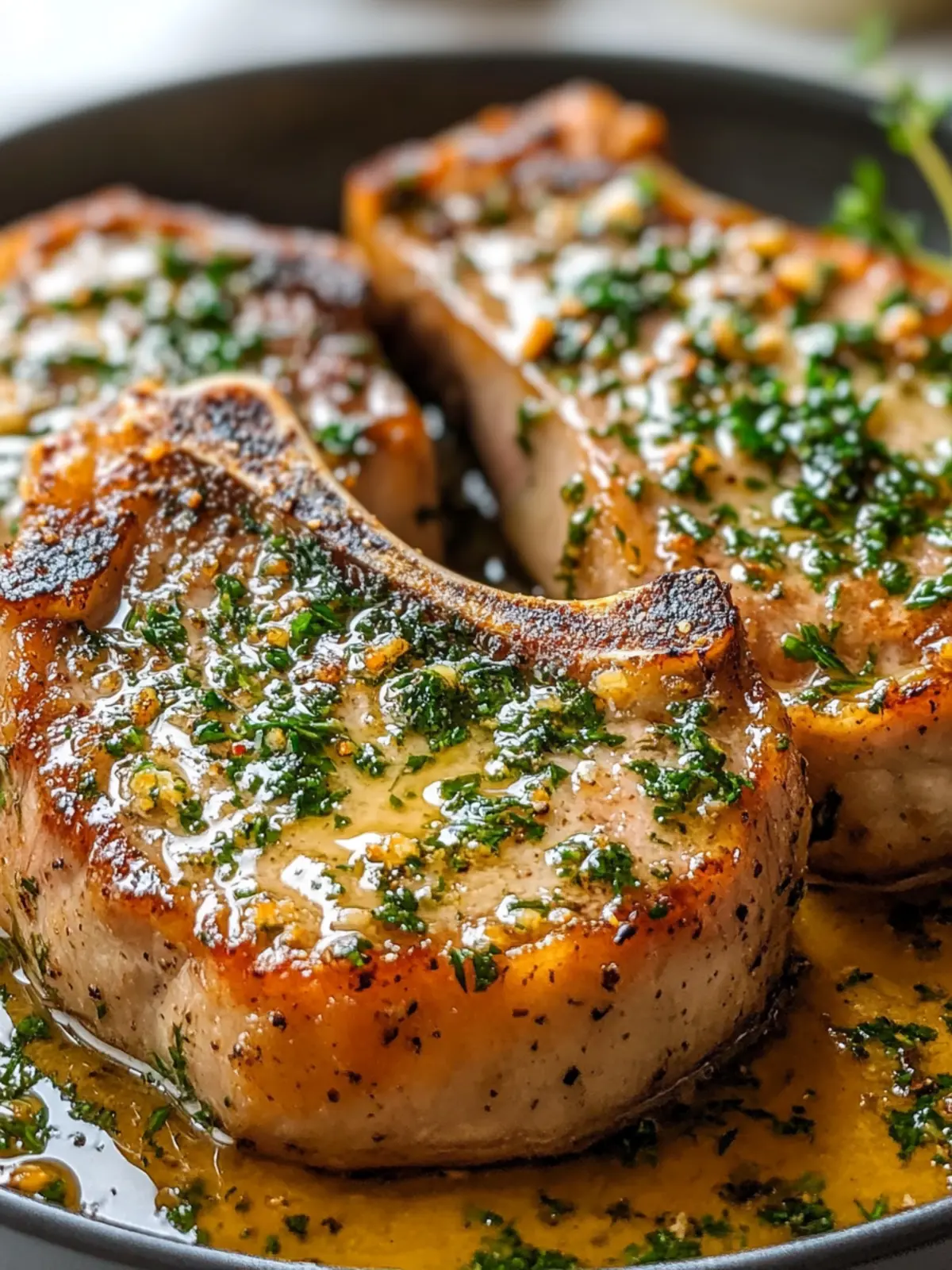Garlic Butter Pan Seared Pork Chops for a Quick Gourmet Feast 4 Garlic Butter Pan Seared Pork Chops