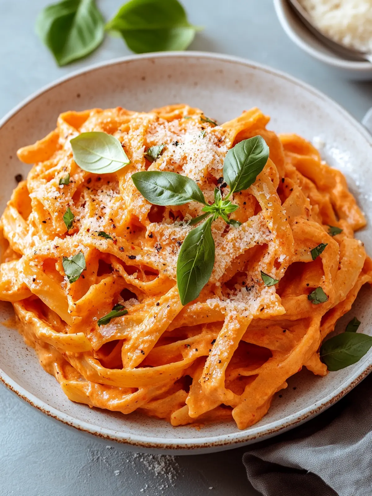 Creamy Roasted Red Pepper Pasta in Just 30 Minutes 2 Creamy Roasted Red Pepper Pasta
