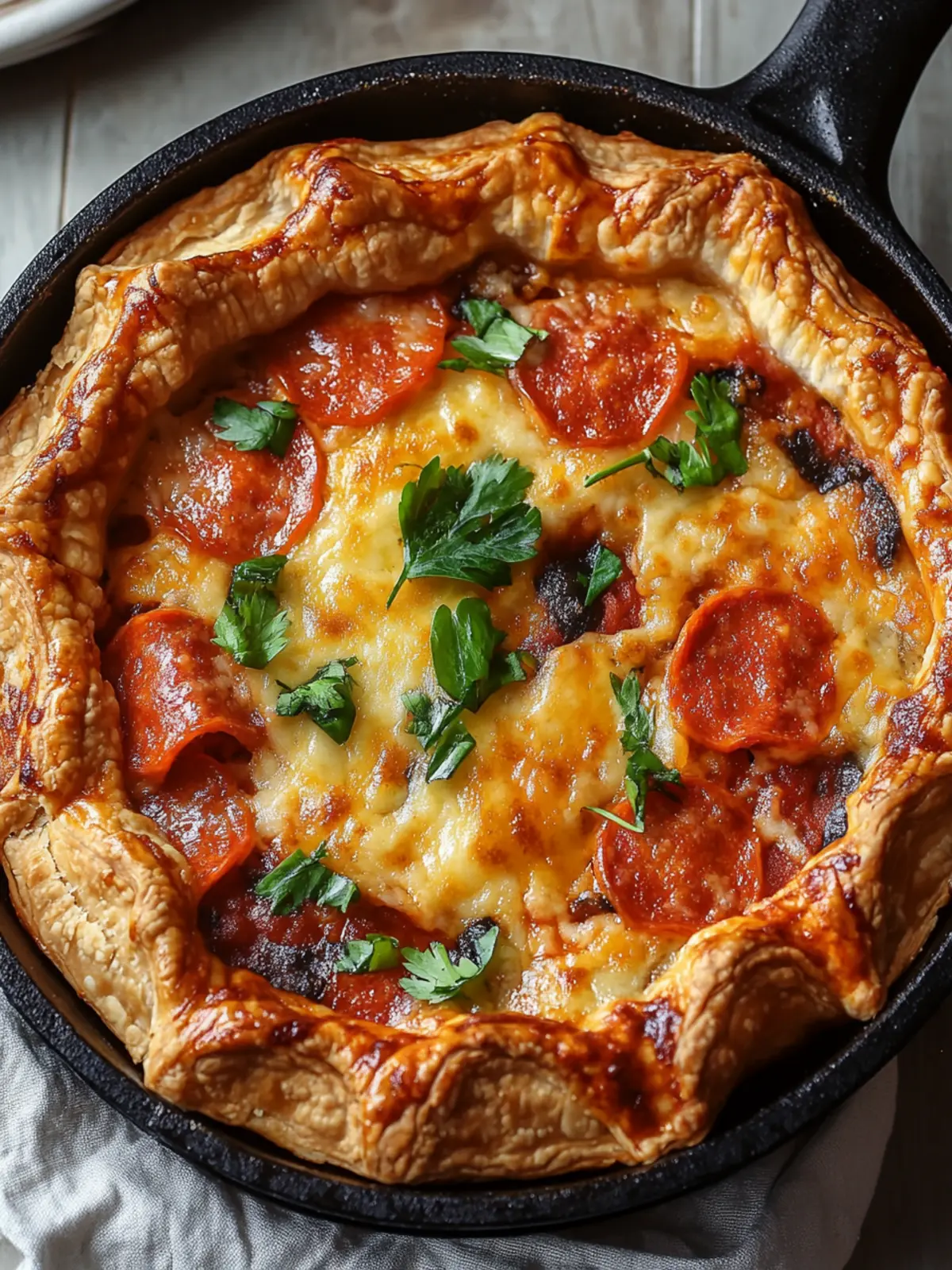 Pizza Pot Pie Skillet Recipe: Comfort Food That Delights Everyone 4 Pizza Pot Pie Skillet Recipe