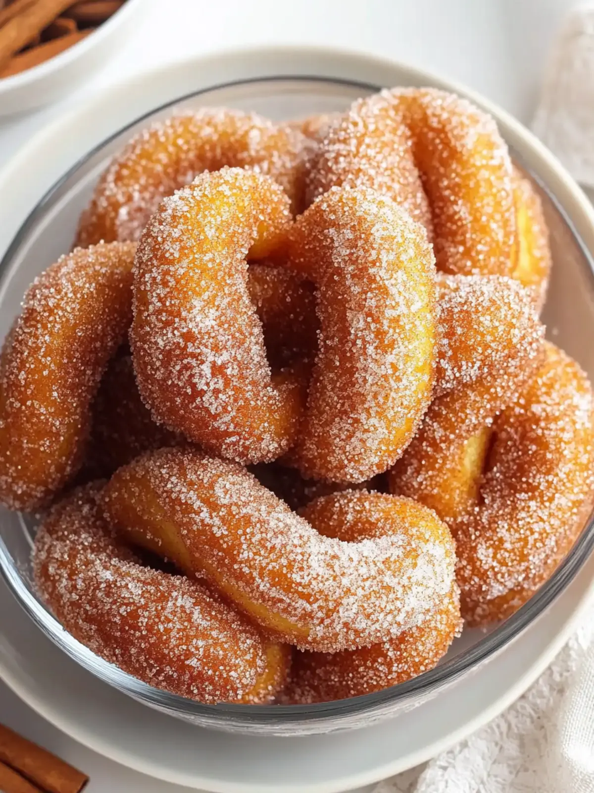 Cinnamon Sugar Twist Donuts for a Nostalgic Treat at Home 5 Cinnamon Sugar Twist Donuts