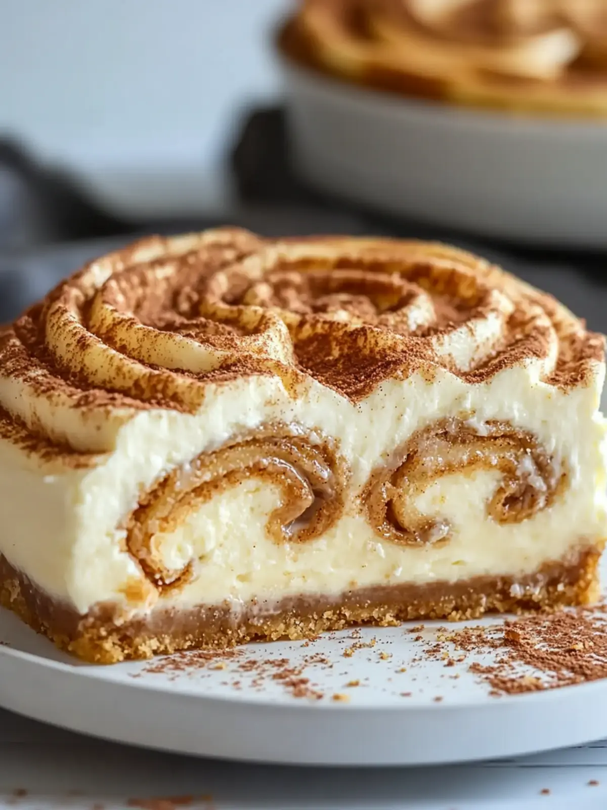 Decadent Cinnamon Roll Cheesecake That Will Wow Your Guests 2 Cinnamon Roll Cheesecake