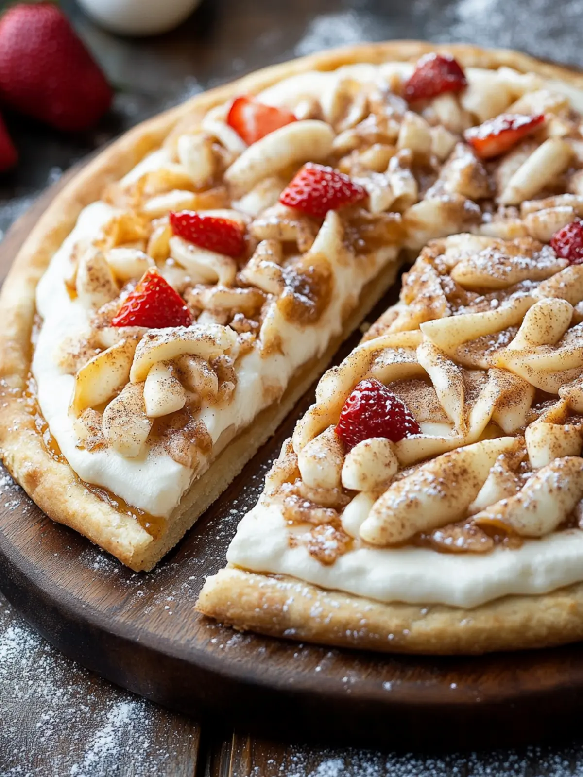 Delicious Cinnamon Dessert Pizza That Everyone Will Love 2 Delicious Cinnamon Dessert Pizza
