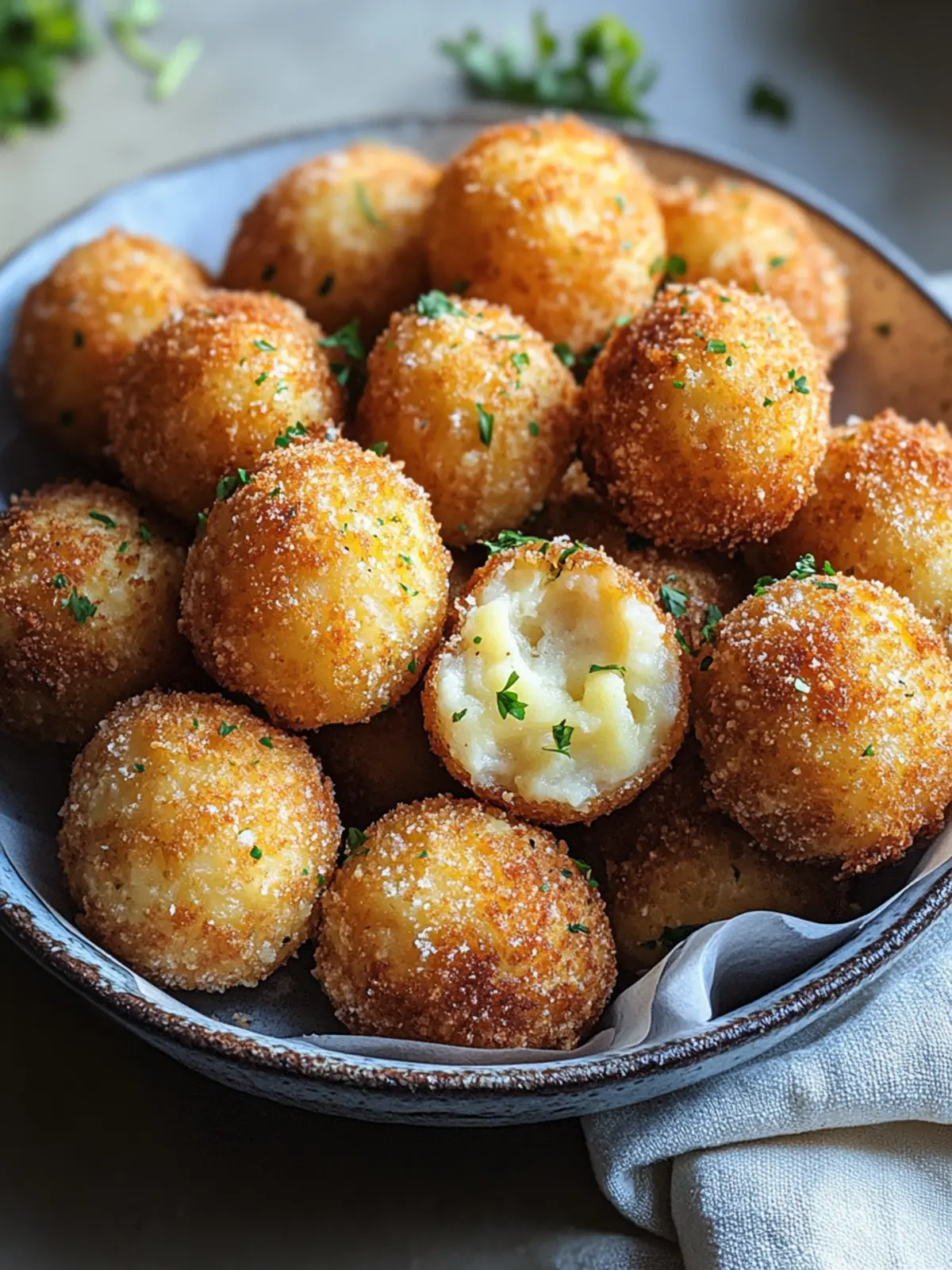 Crispy Potato & Cheese Croquettes: A Comfort Food Delight 3 Potato & Cheese Croquettes