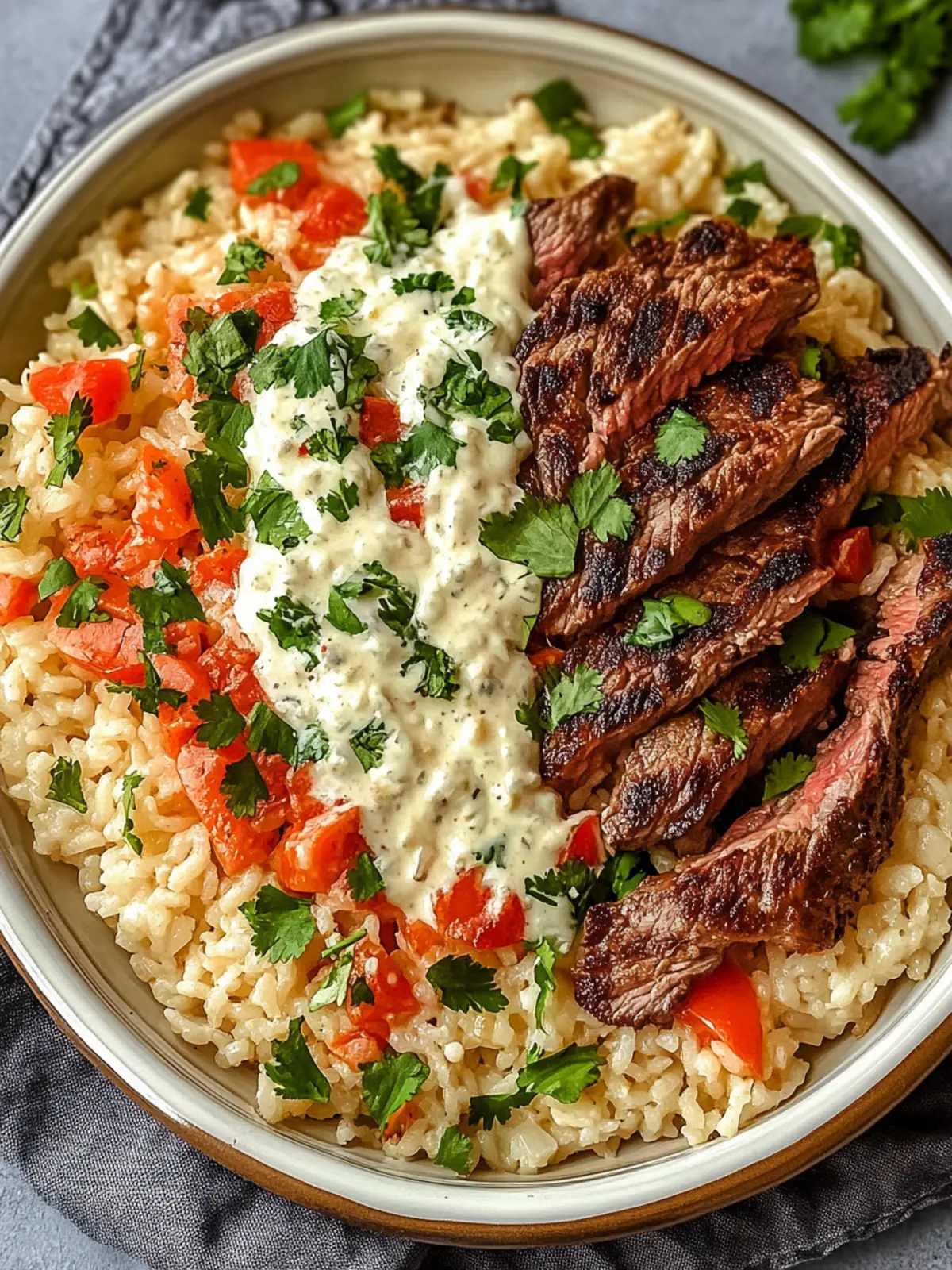 Baked Creamy Queso Rice with Juicy Steak Strips for Cozy Nights 2 Baked Creamy Queso Rice with Juicy Steak Strips