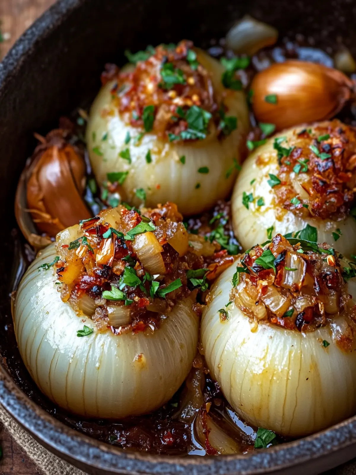 Middle Eastern Stuffed Onions: Savory Vegan Goodness Unwrapped 5 Middle Eastern Stuffed Onions: A Savory Vegan Delight!