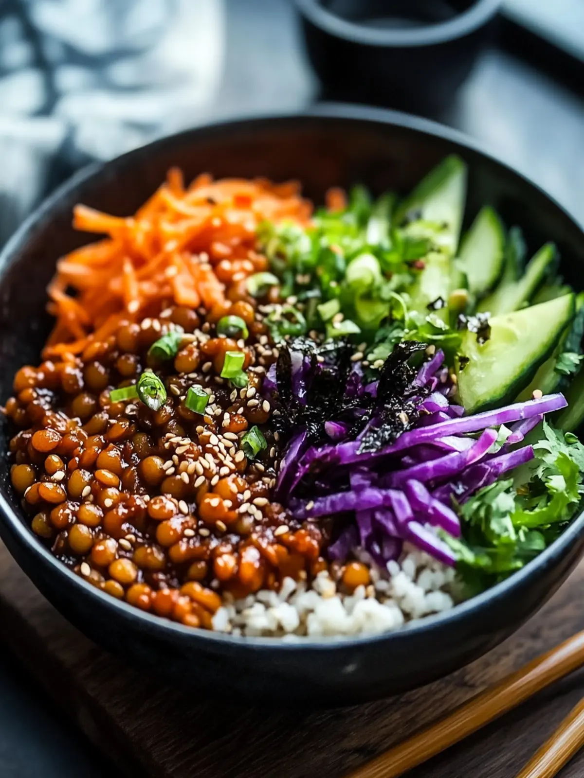 Savory Korean Lentils Vegan Bulgogi in 30 Minutes Flat 4 Korean Lentils Vegan Bulgogi
