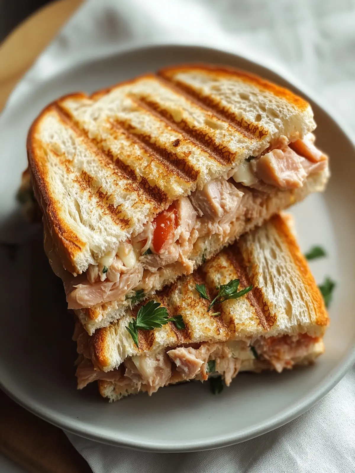 Tuna Panini Melt: Your New Favorite Quick Comfort Food 4 Tuna Panini Melt