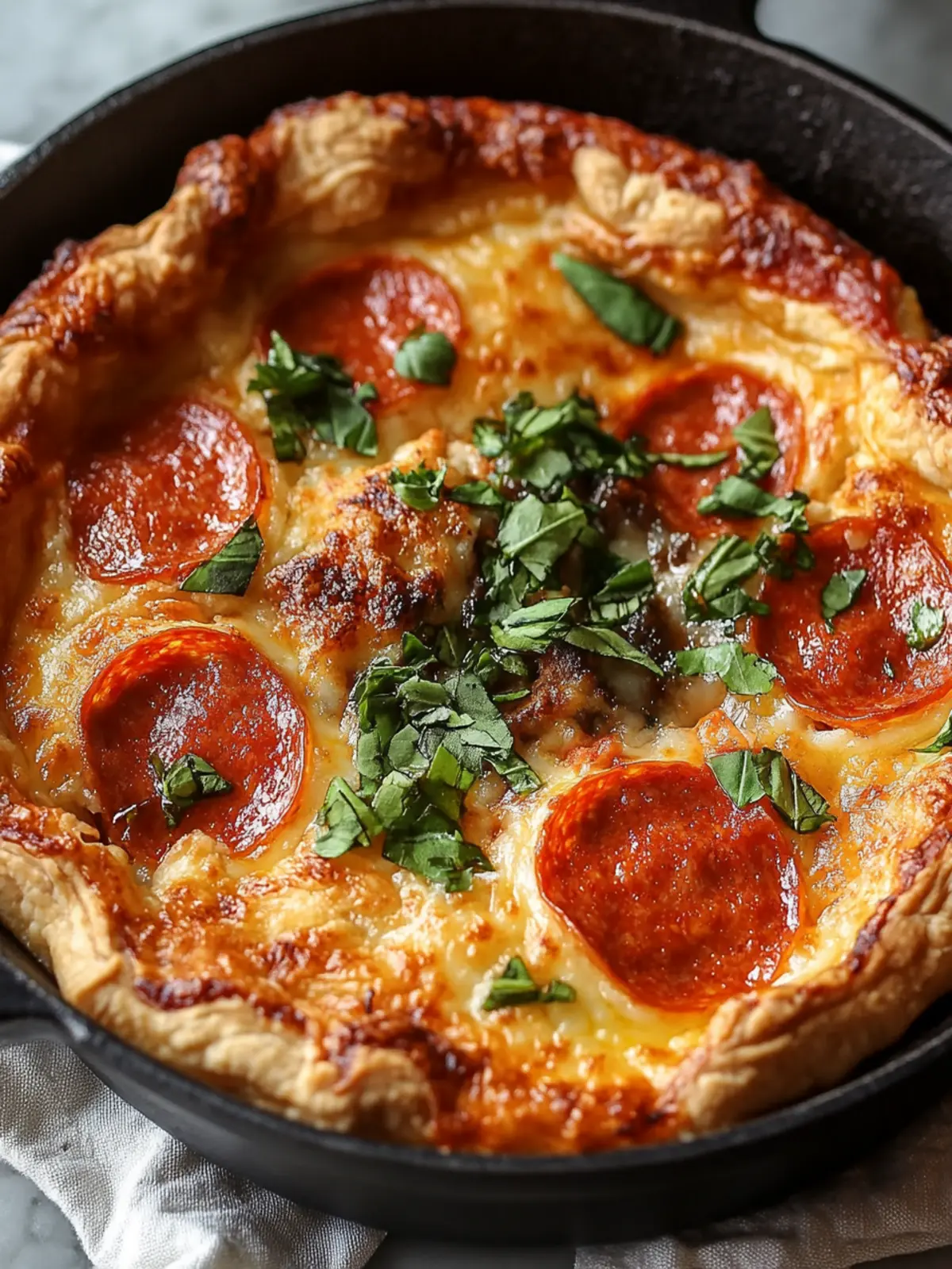 Pizza Pot Pie Skillet Recipe: Comfort Food That Delights Everyone 2 Pizza Pot Pie Skillet Recipe