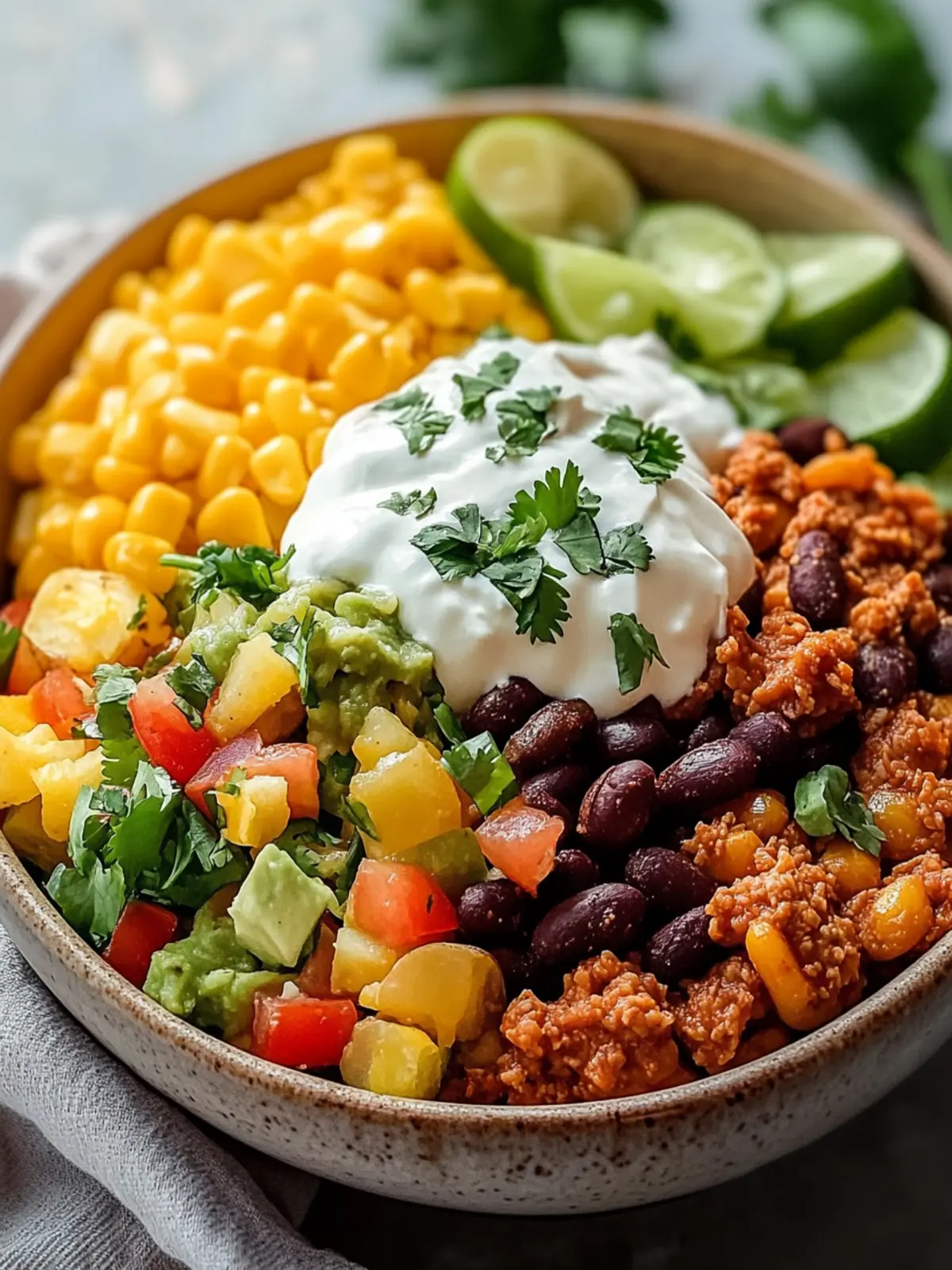 Delicious Loaded Potato Taco Bowl for Ultimate Comfort Food 2 Loaded Potato Taco Bowl