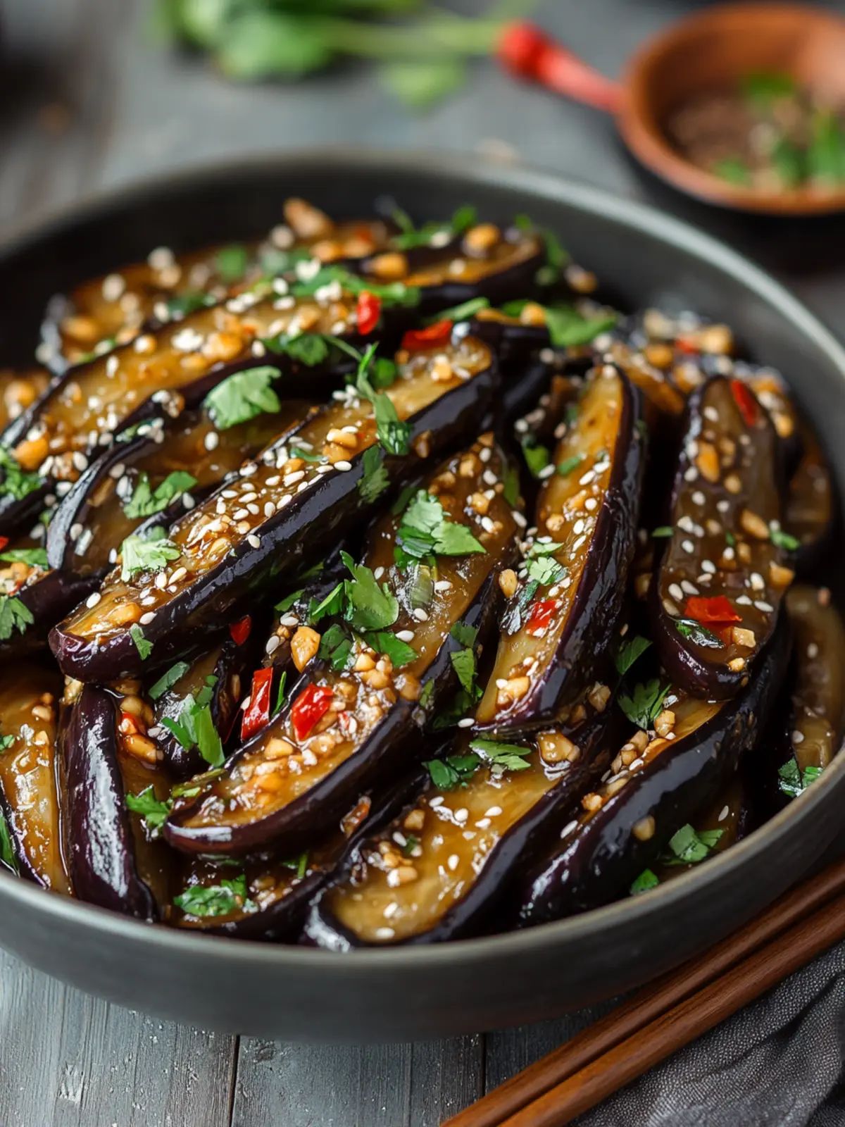 Savory Chinese Eggplant with Garlic Sauce in 25 Minutes 4 Chinese Eggplant with Garlic Sauce