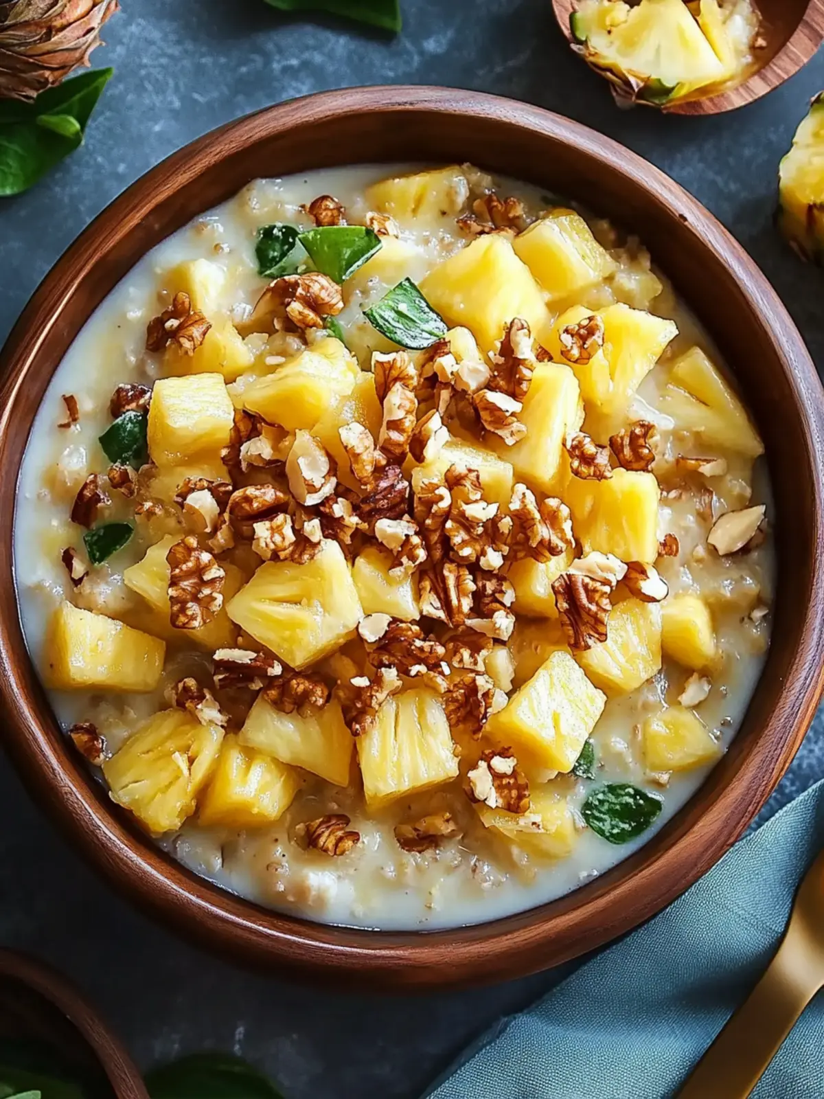 Pineapple Walnut Salad: A Creamy, No-Fuss Delight for All 3 Pineapple Walnut Salad