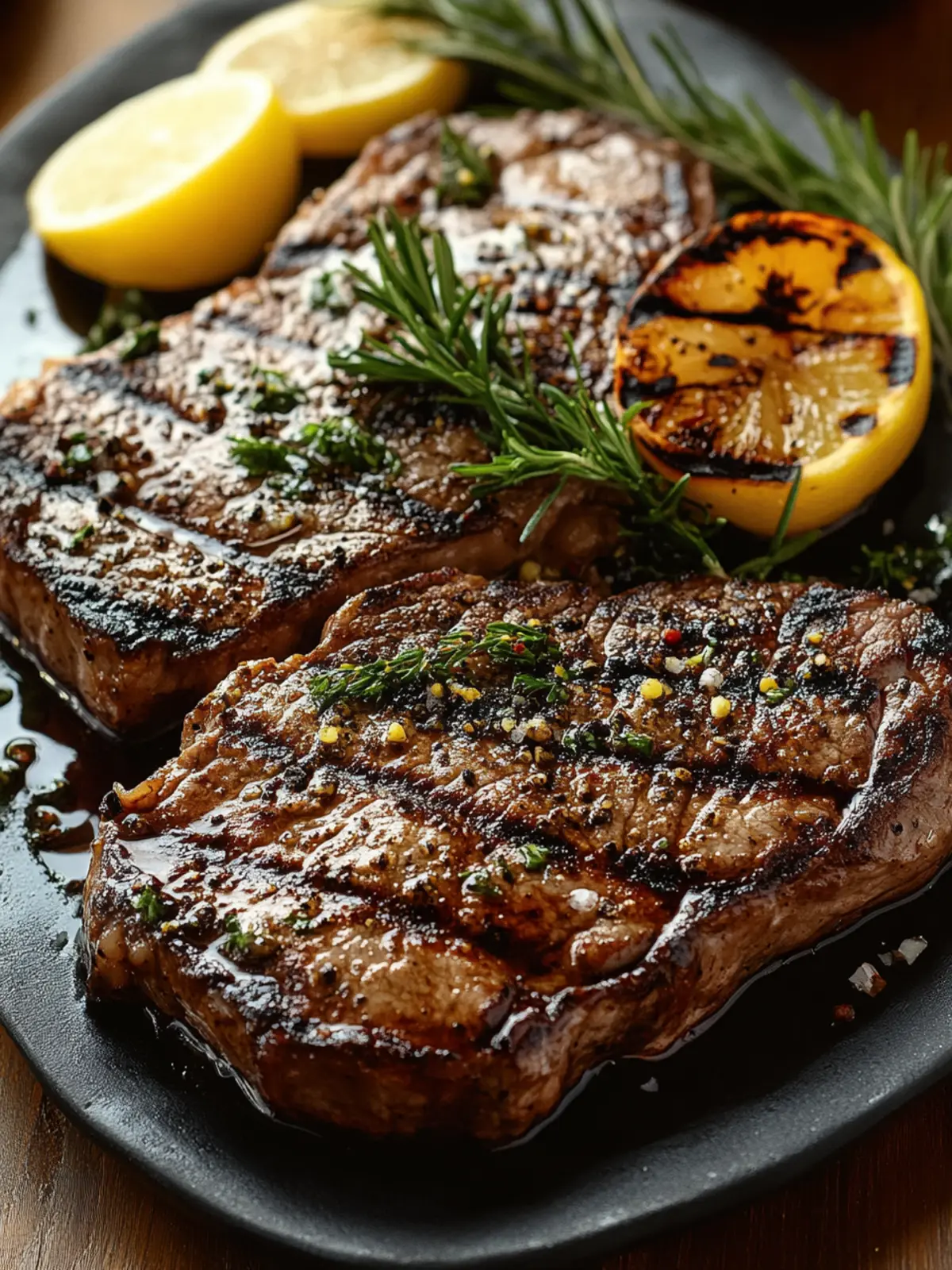 Savor Juicy Grilled Steak with Garlic and Rosemary Magic 5 Grilled Steak