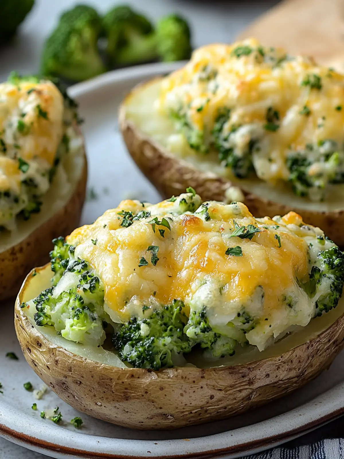 Cheesy Broccoli Stuffed Potatoes for Ultimate Comfort Food 4 Cheesy Broccoli Stuffed Potatoes