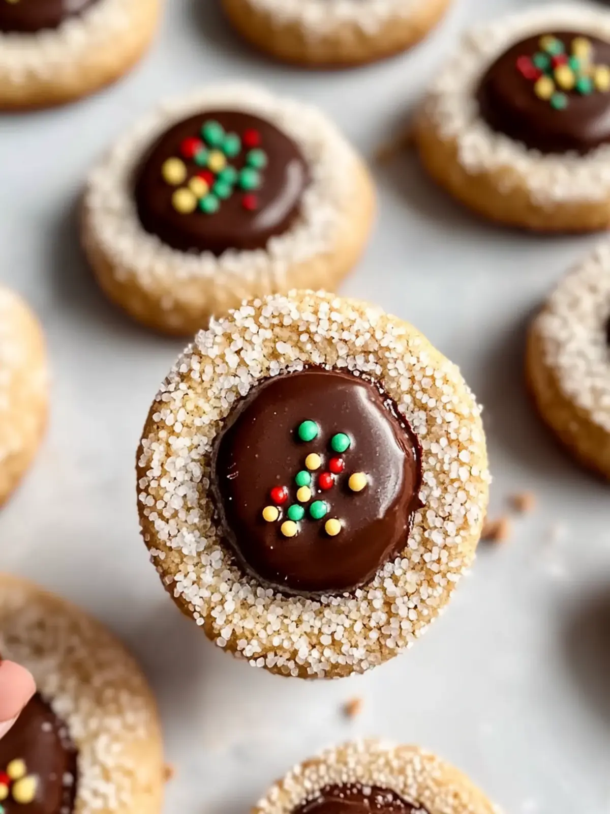 Whimsical Easy Miffy Chocolate Thumbprint Cookies to Make Today 4 Easy Miffy Chocolate Thumbprint Cookies