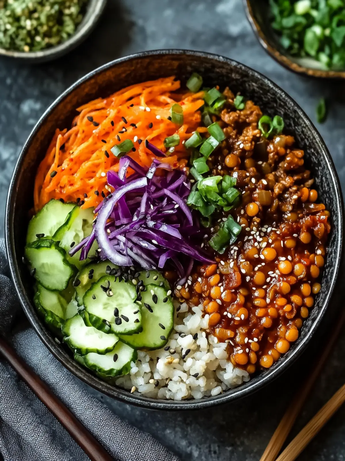 Savory Korean Lentils Vegan Bulgogi in 30 Minutes Flat 2 Korean Lentils Vegan Bulgogi