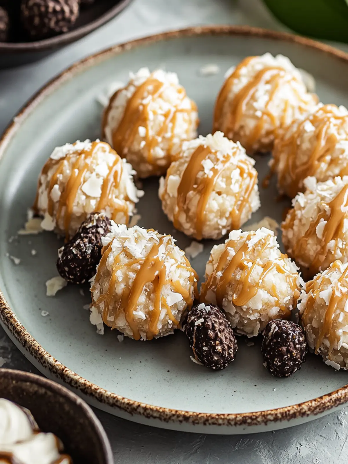 Samoa Truffles: Irresistible Chocolate-Coconut Bliss Balls 2 Samoa Truffles