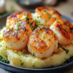 Garlic Butter Lobster Bites with Saffron Mash for Ultimate Indulgence 2 Garlic Butter Lobster Bites with Saffron Mash