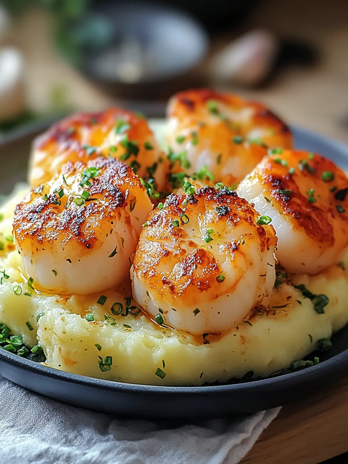 Garlic Butter Lobster Bites with Saffron Mash for Ultimate Indulgence 5 Garlic Butter Lobster Bites with Saffron Mash