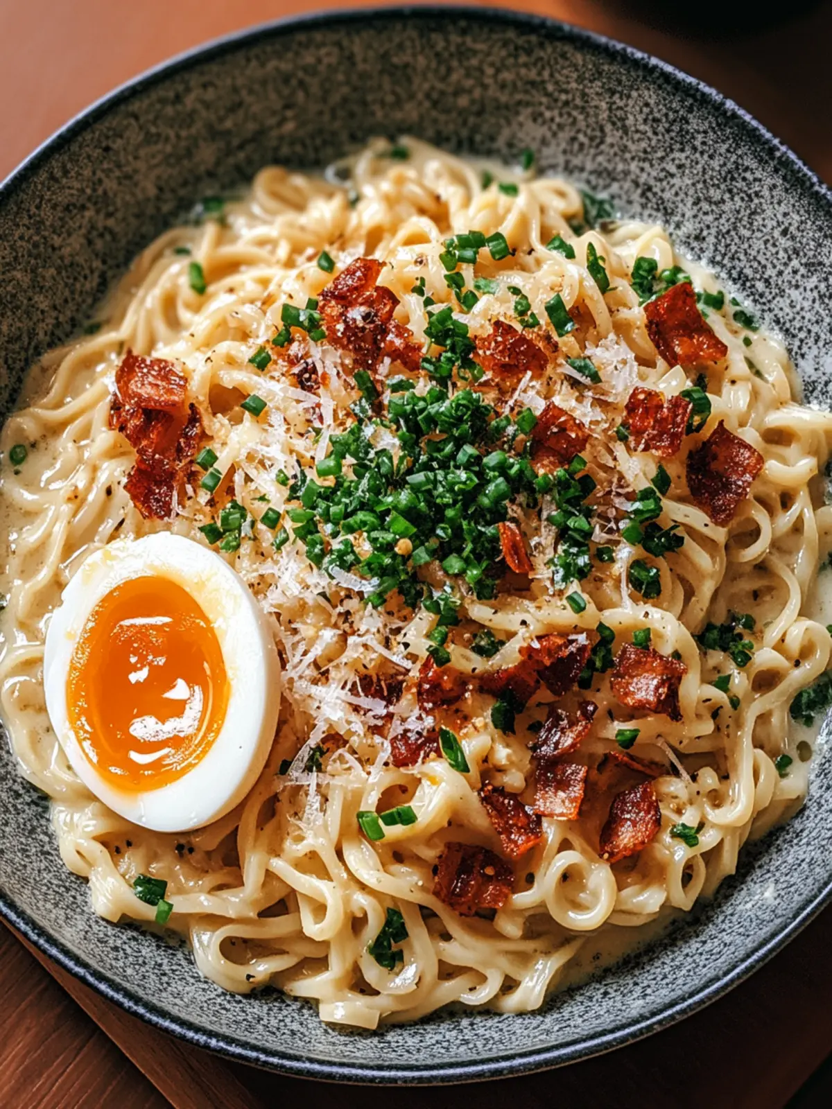 Ramen Carbonara: Quick Comfort for Busy Food Lovers 3 Ramen Carbonara