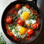 Spicy Tomato & Egg Skillet: Quick Comfort Food Delight 7 Spicy Tomato & Egg Skillet