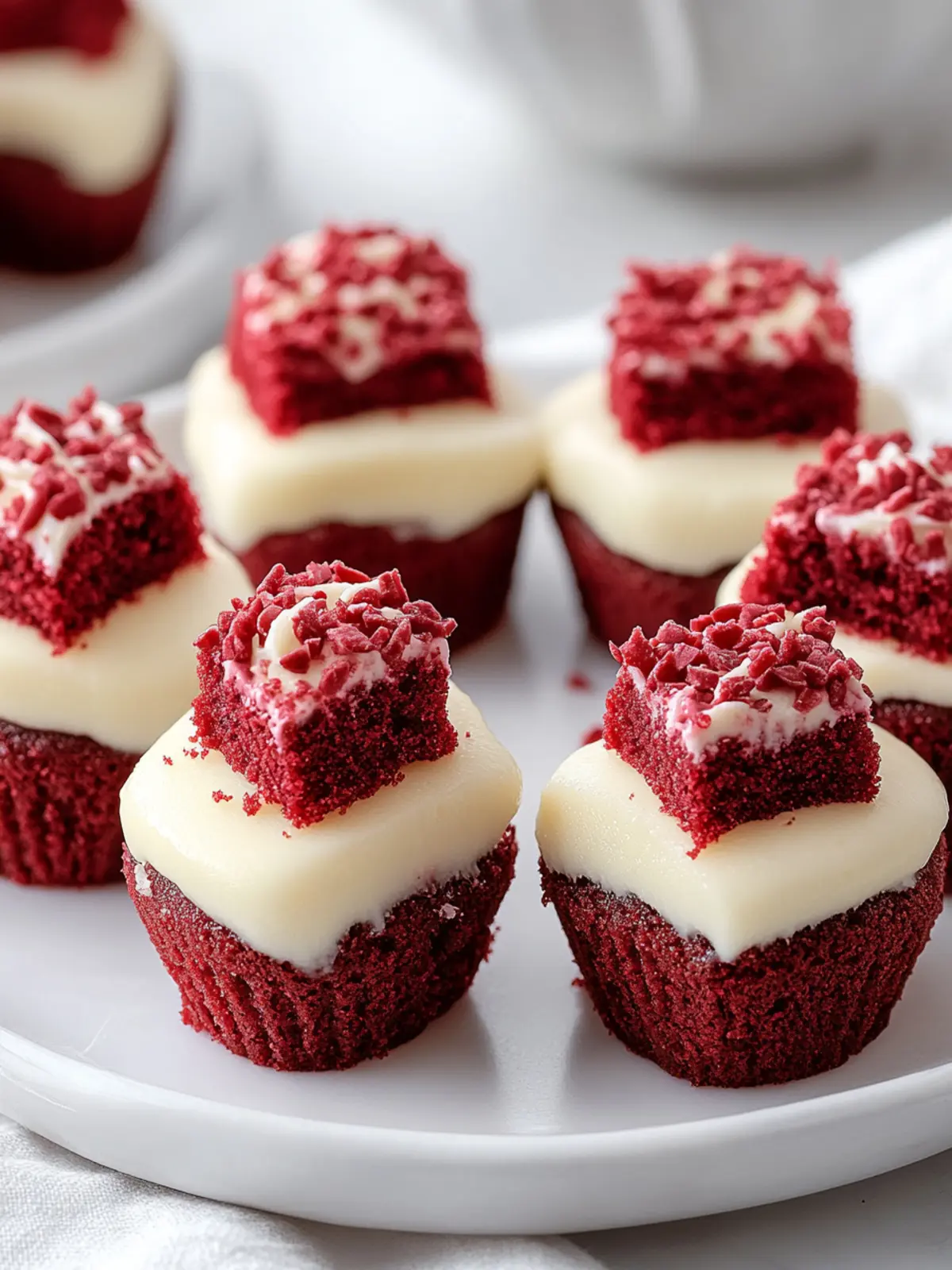 Delightful Red Velvet Cheesecake Bites for Sweet Moments 4 Red Velvet Cheesecake Bites