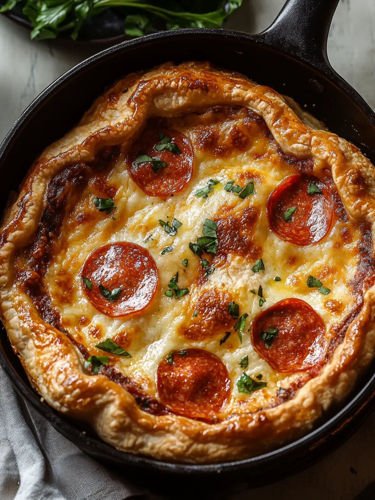 Pizza Pot Pie Skillet Recipe: Comfort Food That Delights Everyone 3 Pizza Pot Pie Skillet Recipe