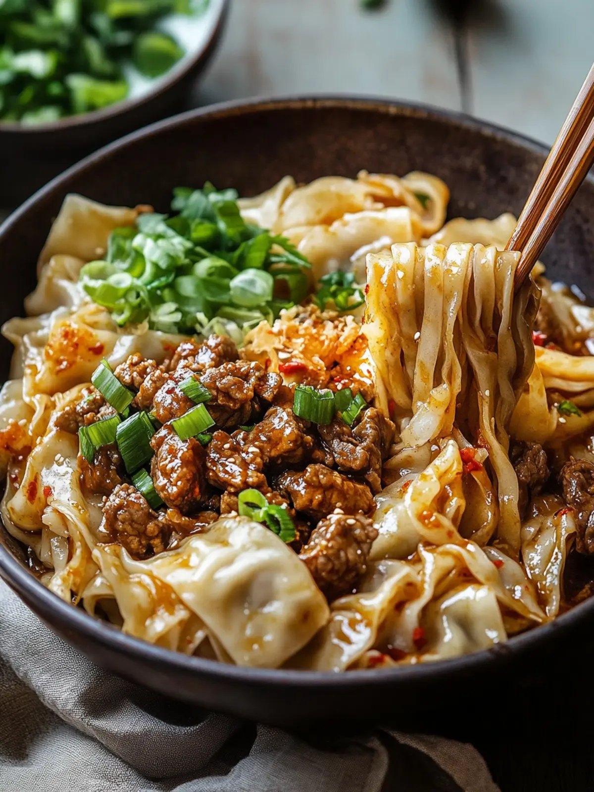 Beef Potsticker Noodle Bowl: Quick, Comforting Delight 4 Beef Potsticker Noodle Bowl