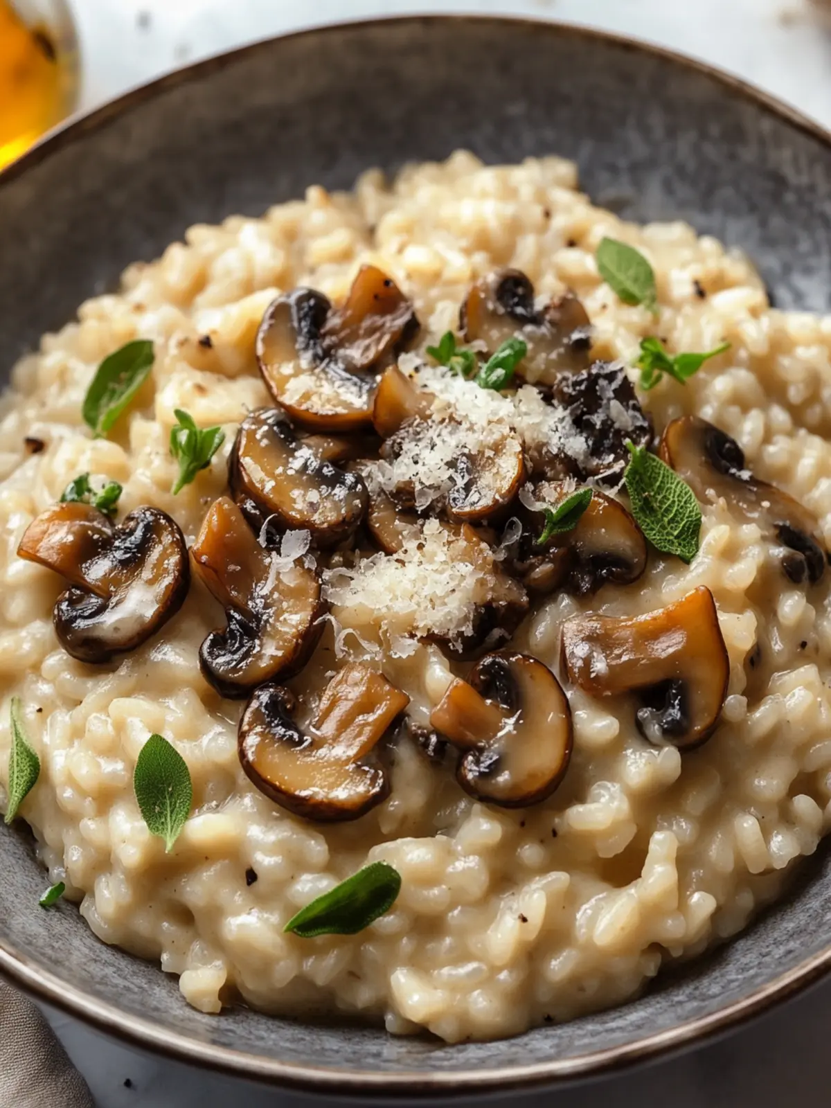 Indulge in Creamy Truffle Mushroom Risotto Tonight 3 Truffle Mushroom Risotto