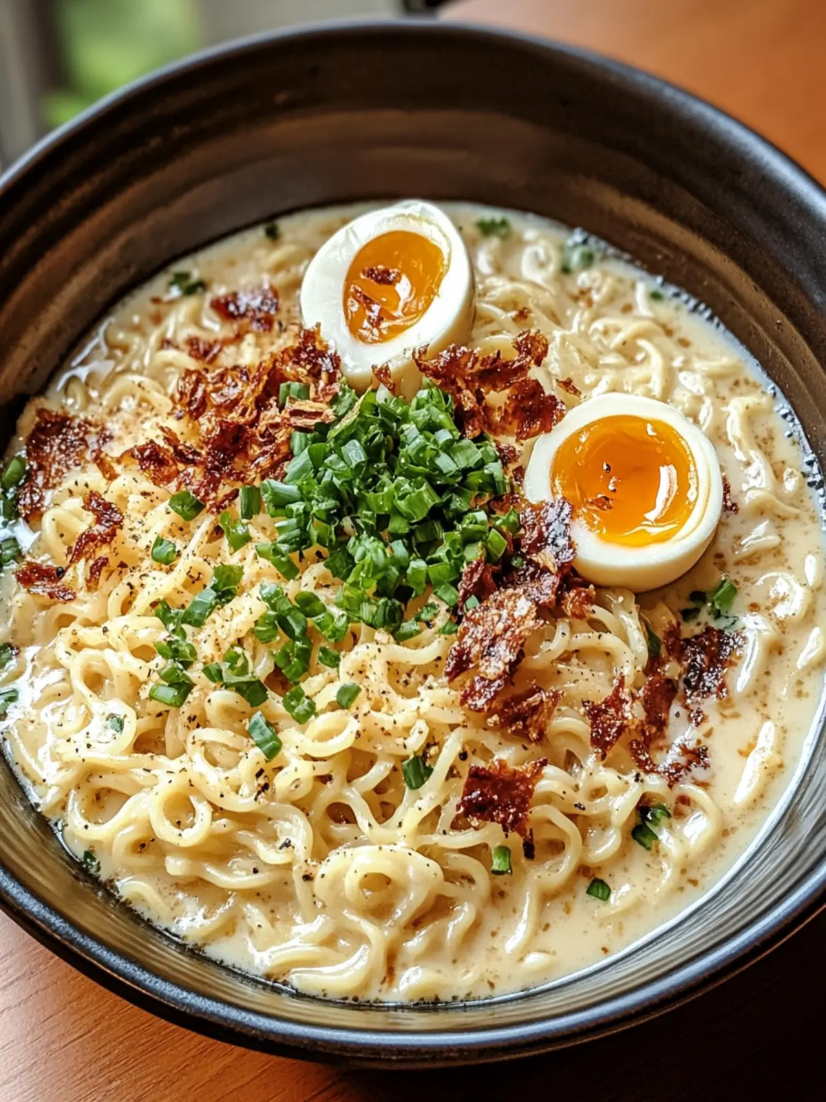 Ramen Carbonara: Quick Comfort for Busy Food Lovers 4 Ramen Carbonara