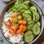 Savory Poke Bowl with Seared Salmon for Quick Healthy Meals 8 Poke Bowl with Seared Salmon