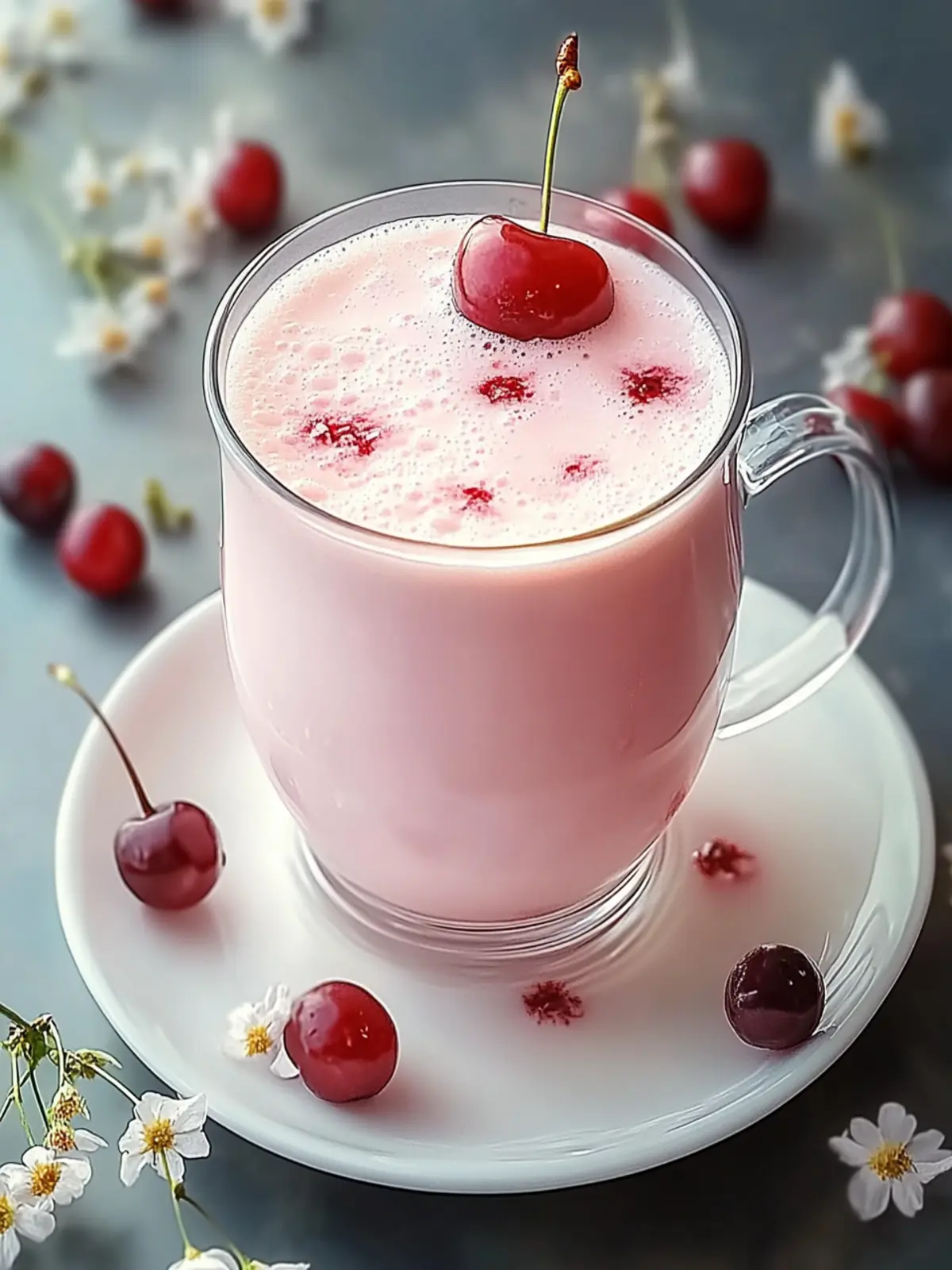 Delicious Cherry Earl Grey Milk Tea to Savor Every Sip 2 Delicious Cherry Earl Grey Milk Tea