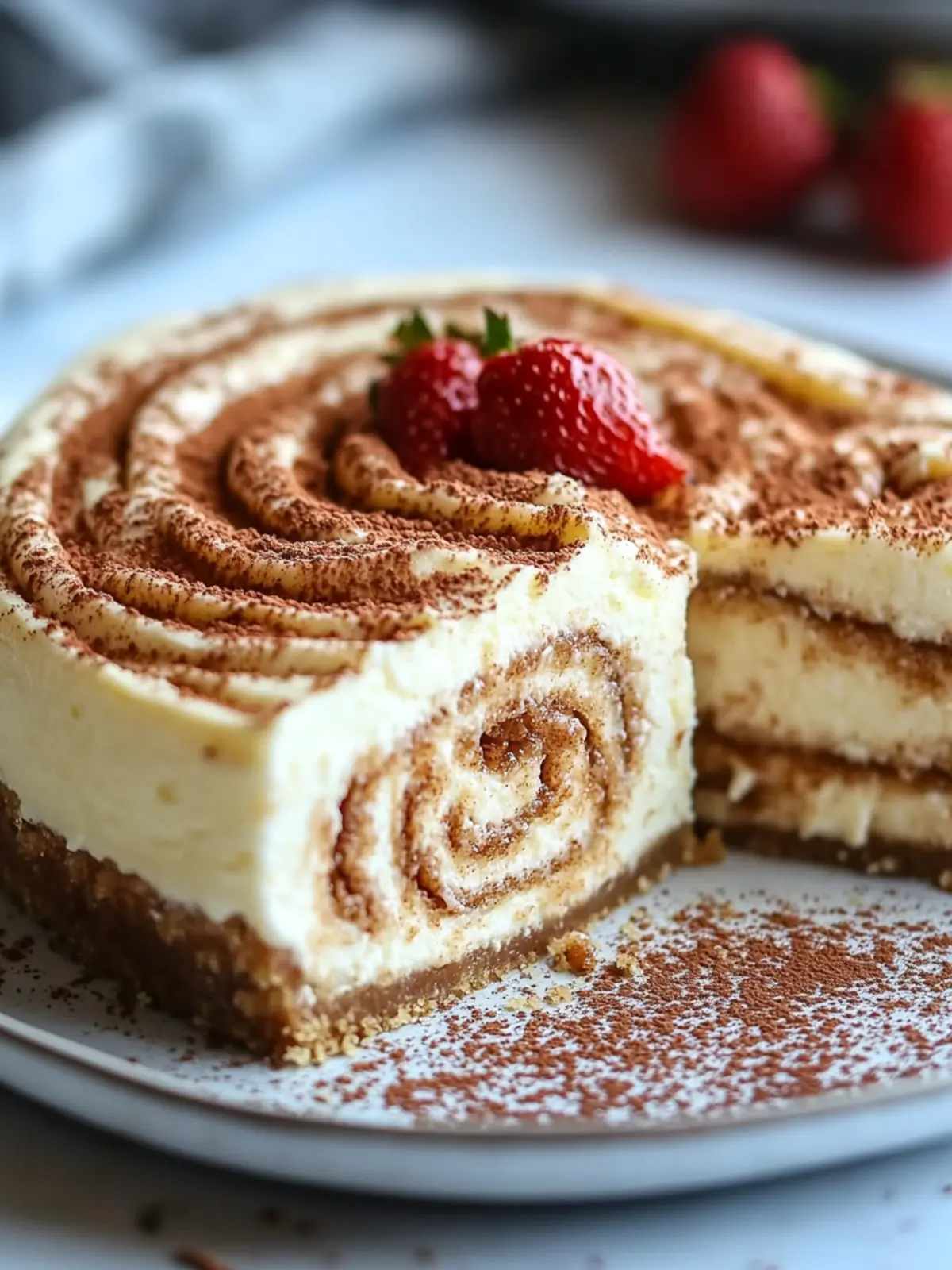 Decadent Cinnamon Roll Cheesecake That Will Wow Your Guests 5 Cinnamon Roll Cheesecake