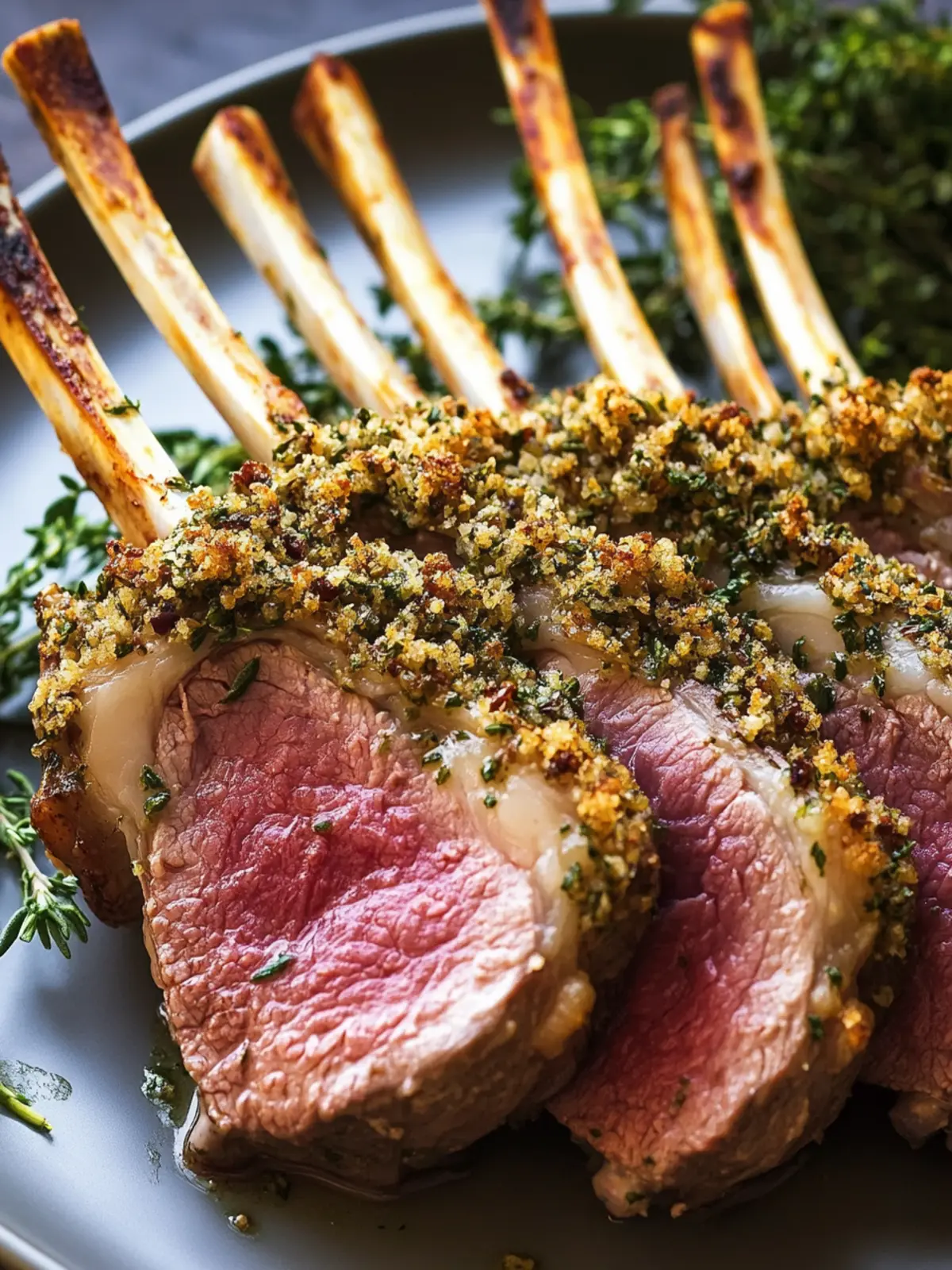 Irresistible Herb-Crusted Rack of Lamb for Special Moments 2 Herb-Crusted Rack of Lamb