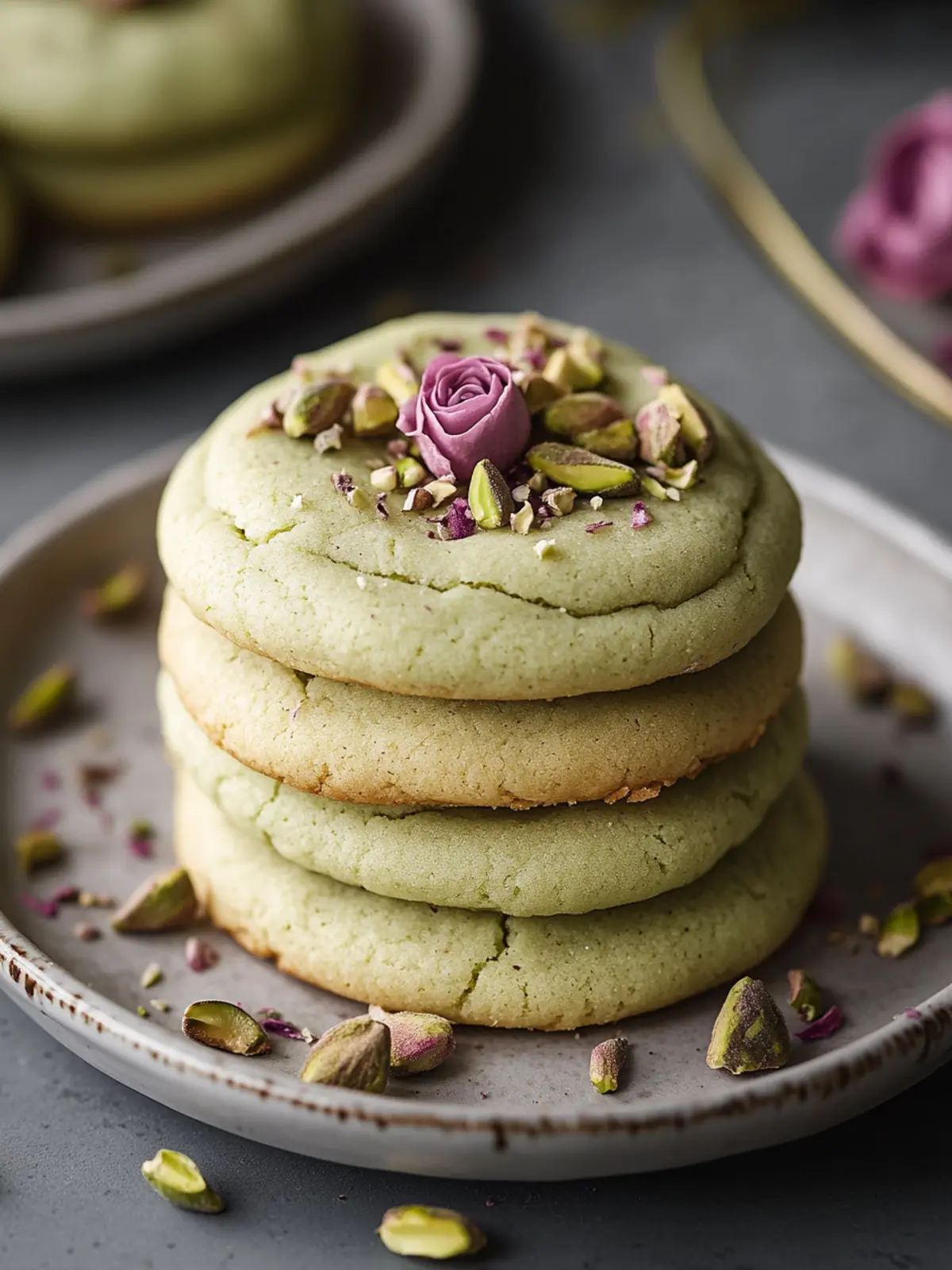 Pistachio Rose Cookies: Floral Treats for Any Occasion 5 Pistachio Rose Cookies
