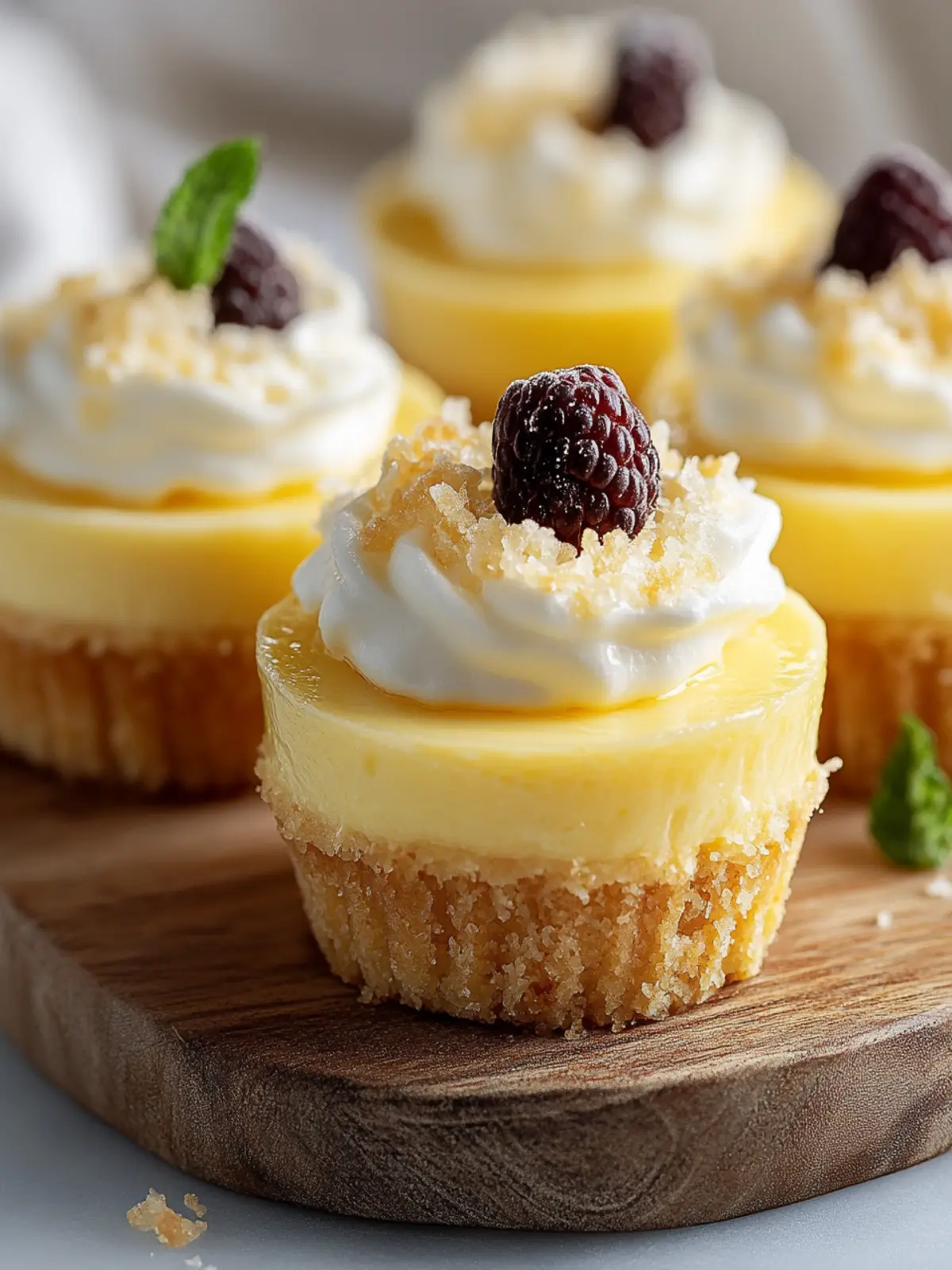 Delight in Vanilla Custard Cheesecake Cups: Easy Taste Sensation 3 Vanilla Custard Cheesecake Cups