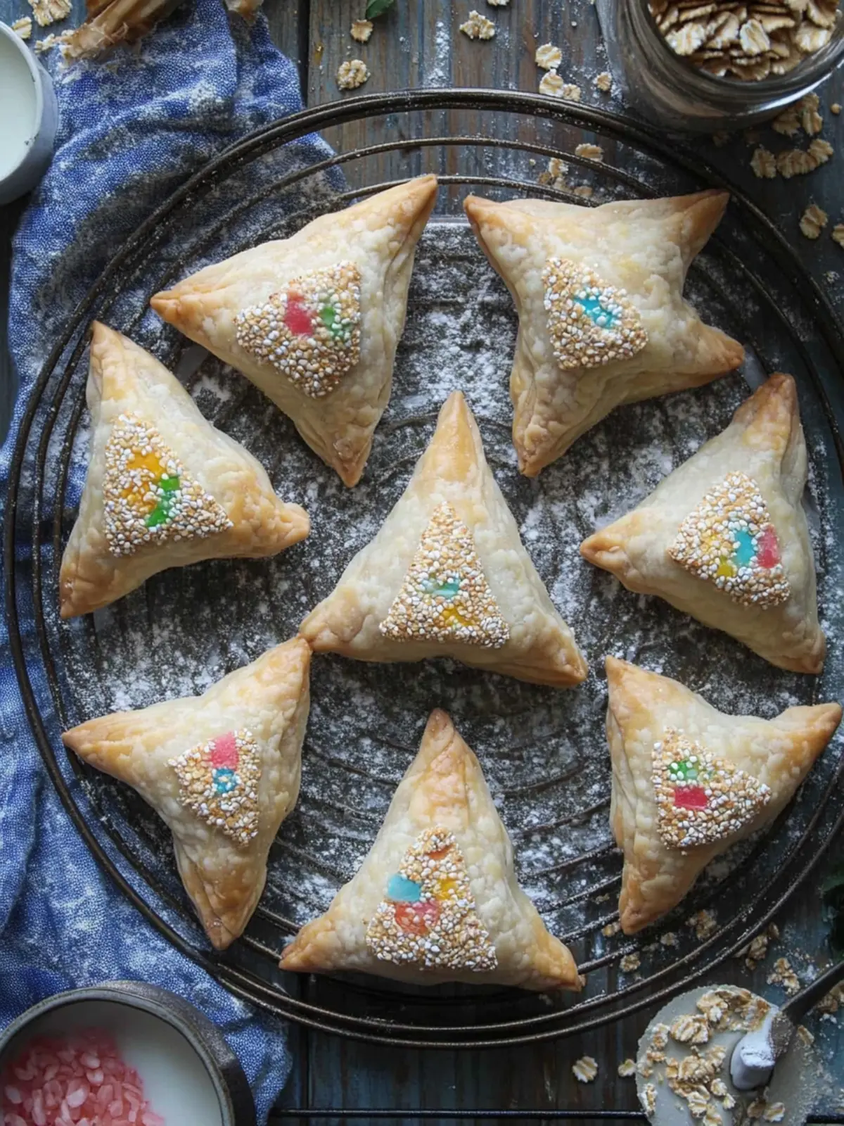 Milk and Cereal Hamantaschen Recipe: Fun Treats for Everyone 2 Milk and Cereal Hamantaschen Recipe