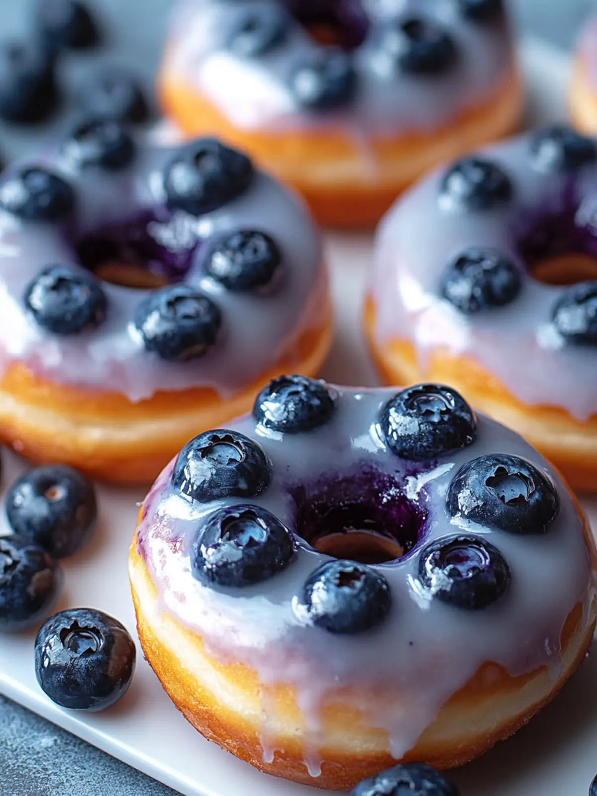 Delicious Blueberry Vanilla Glaze Donuts to Brighten Your Day 3 Blueberry Vanilla Glaze Donuts