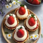 Miffy Strawberry Cheesecake Tartlets: Adorable Bites of Delight 2 Miffy Strawberry Cheesecake Tartlets