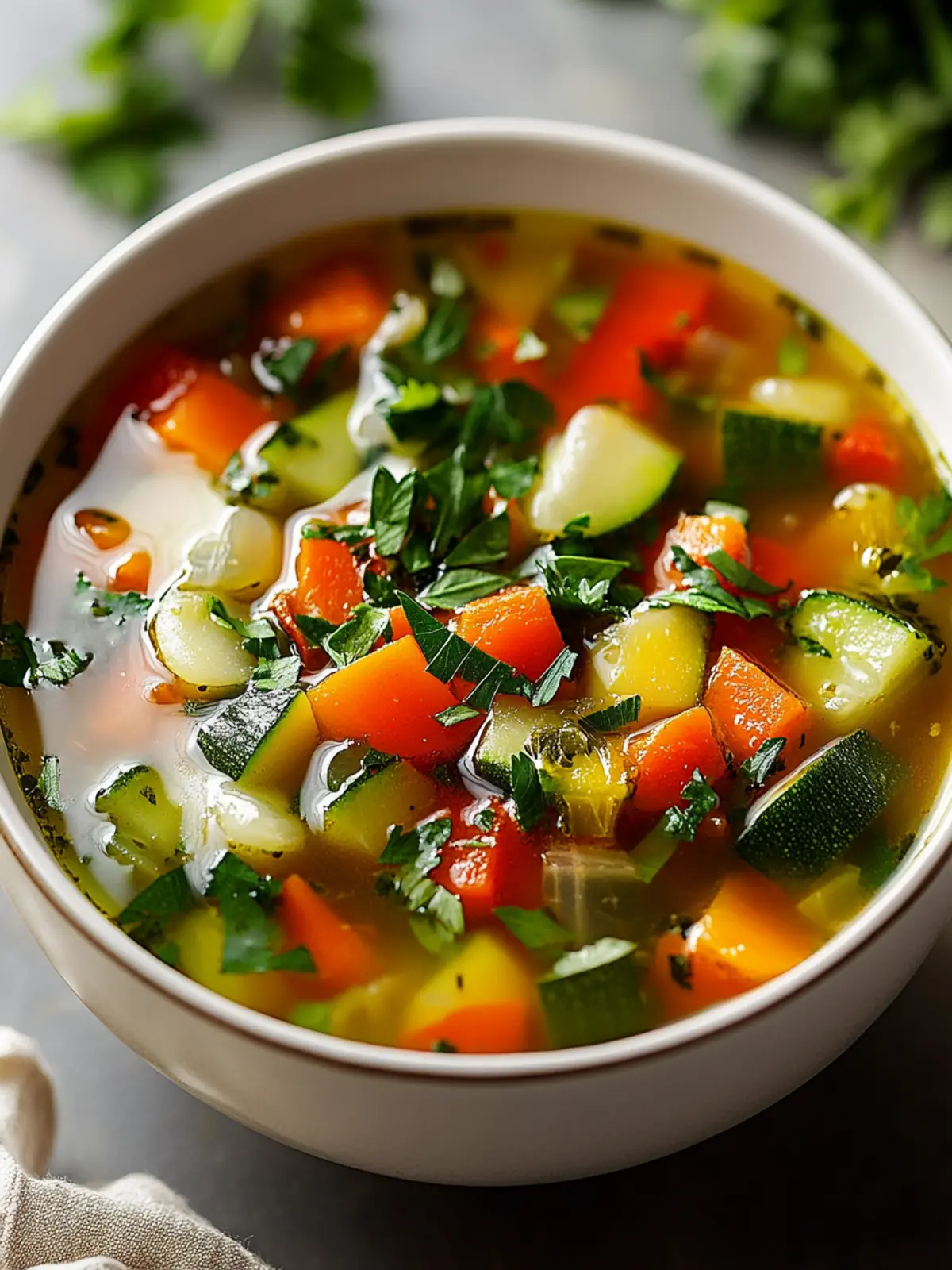 Revitalize with This Nourishing Vegetable Detox Soup Recipe 4 Vegetable Detox Soup