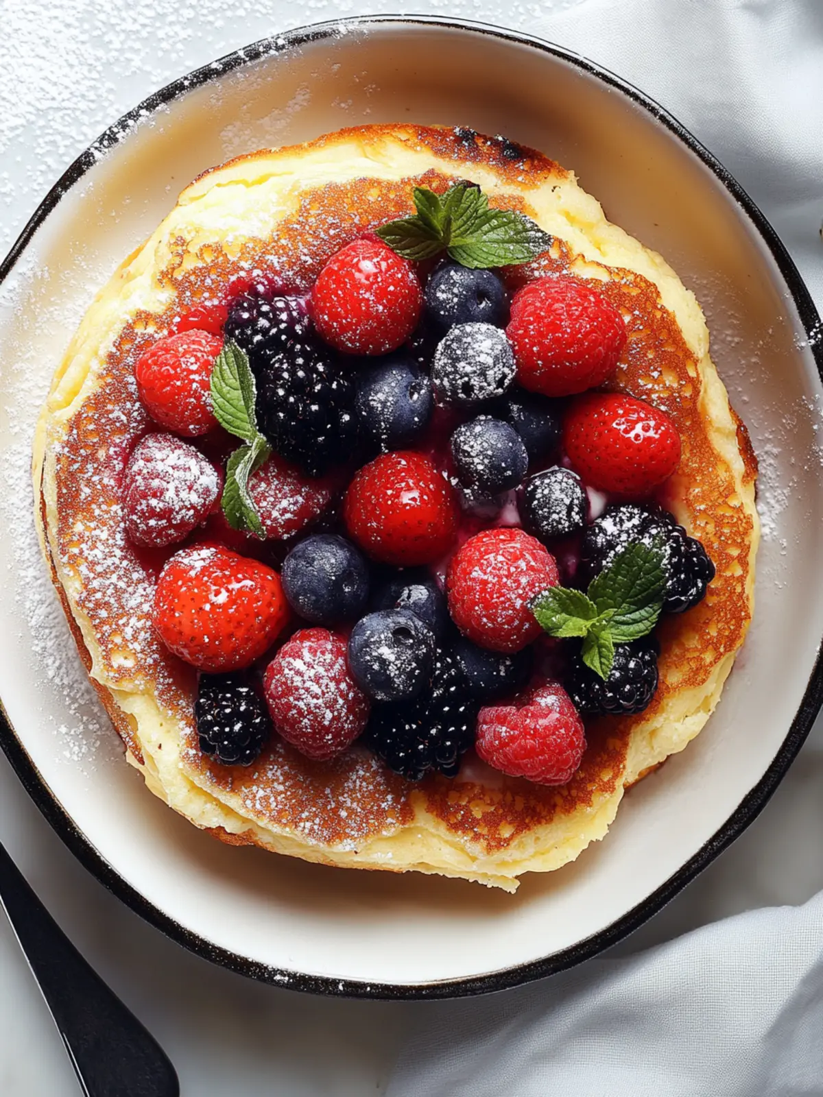 Berry Ricotta Puff Pancake: Your New Favorite Breakfast Treat 2 Berry Ricotta Puff Pancake