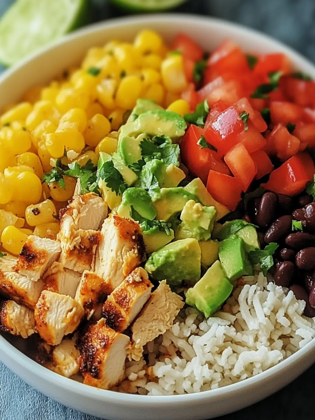 Easy Low-Calorie Chicken Burrito Bowl Your Family Will Love 4 Easy Low-Calorie Chicken Burrito Bowl