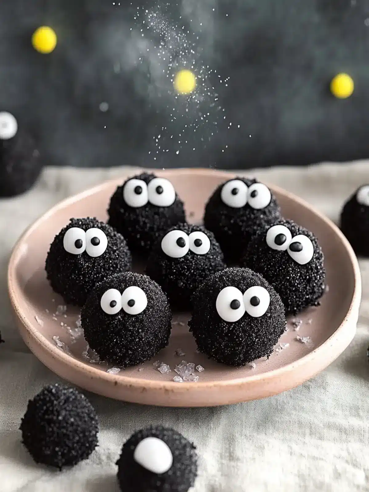 Delicious 2-Ingredient Soot Sprite Truffles for Ghibli Fans 3 2-Ingredient Soot Sprite Truffles (Studio Ghibli & Spirited Away)