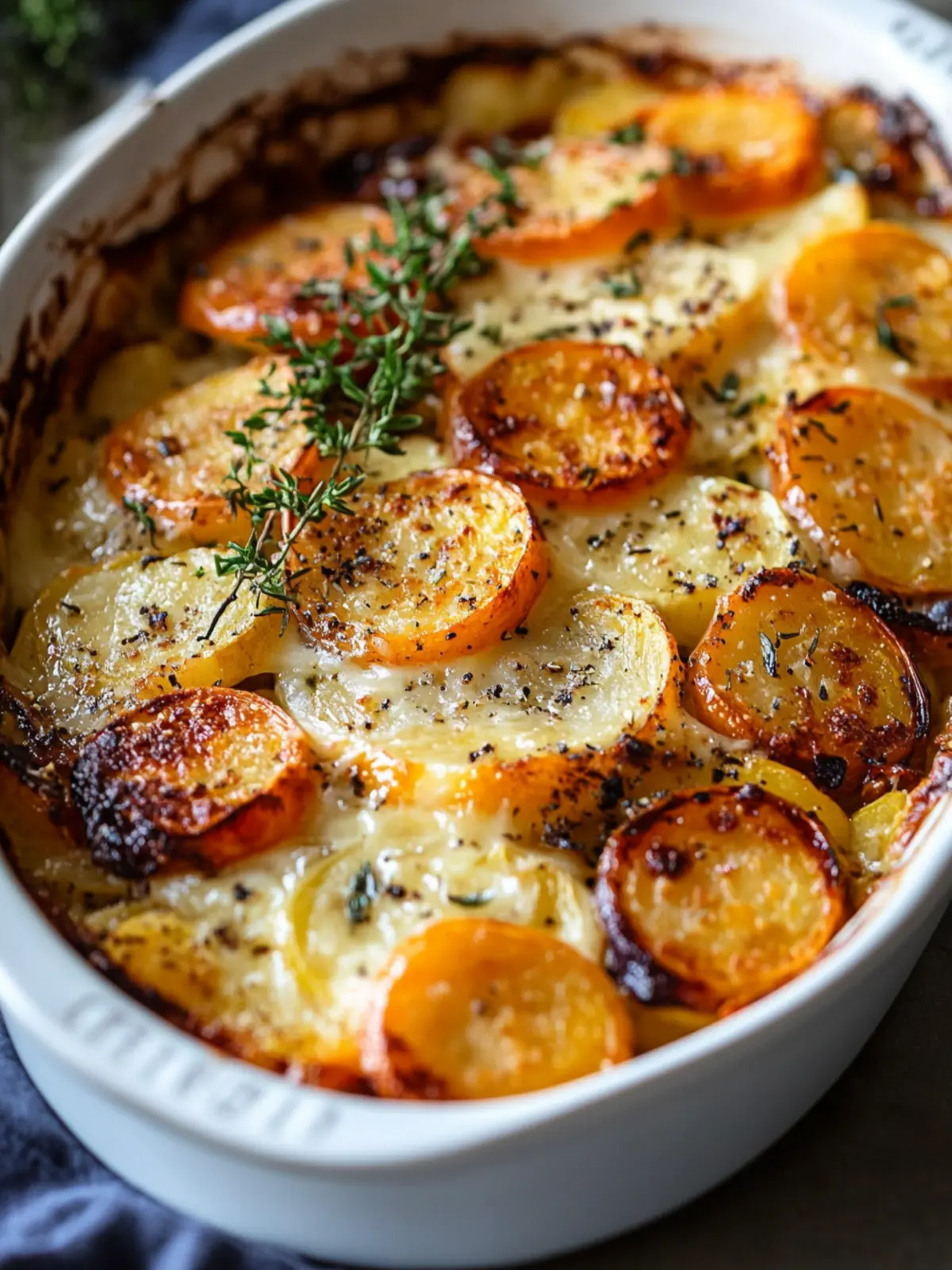 Delicious Cheesy Root Vegetable Gratin: Creamy Comfort Awaits 2 Cheesy Root Vegetable Gratin