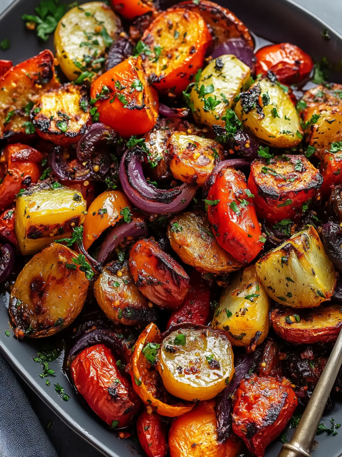 Harissa Roasted Vegetables: A Spicy Twist on Your Sides 4 Harissa Roasted Vegetables