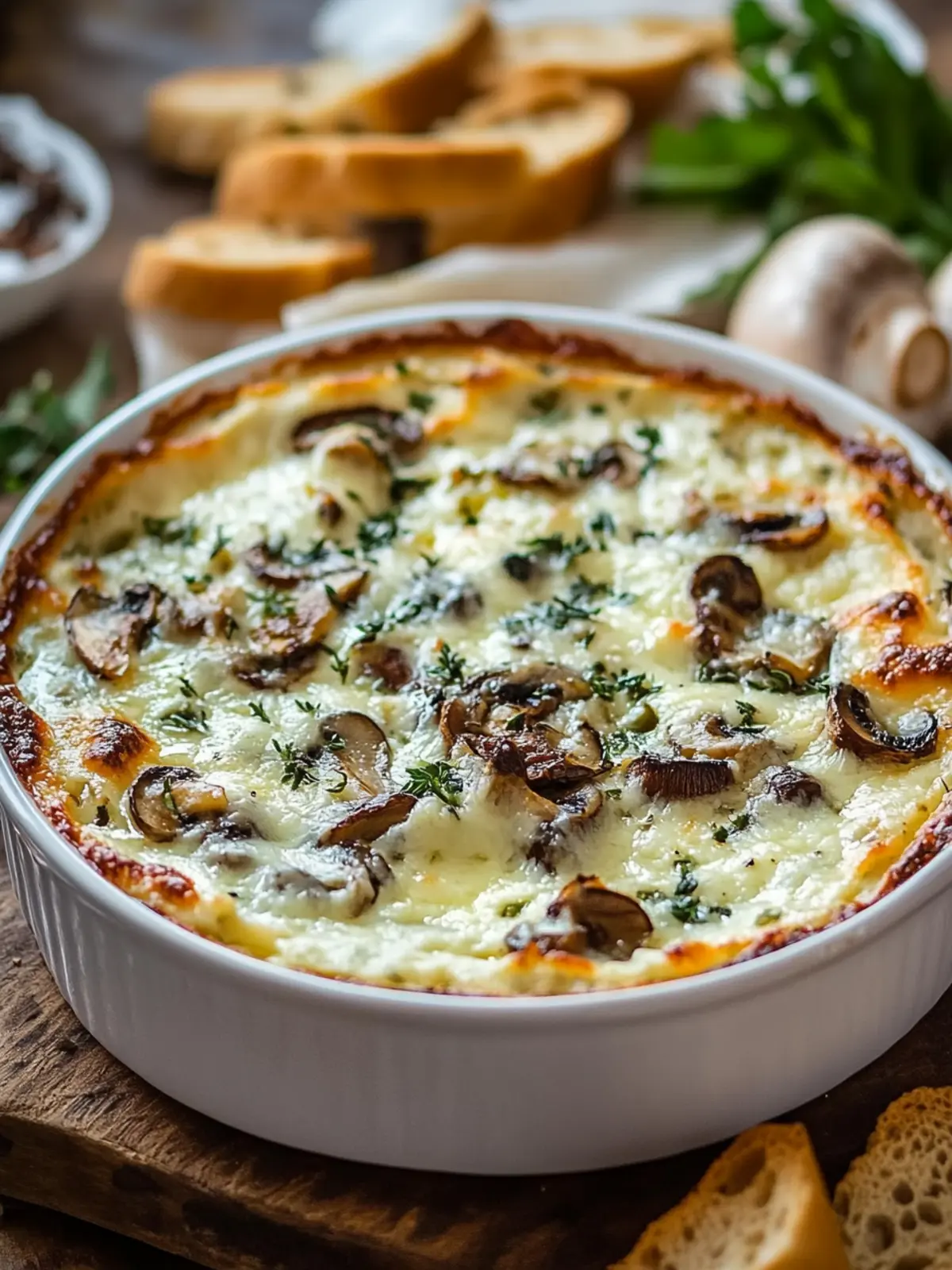 Cheesy Stuffed Mushroom Dip That Will Wow Your Guests 3 Stuffed Mushroom Dip
