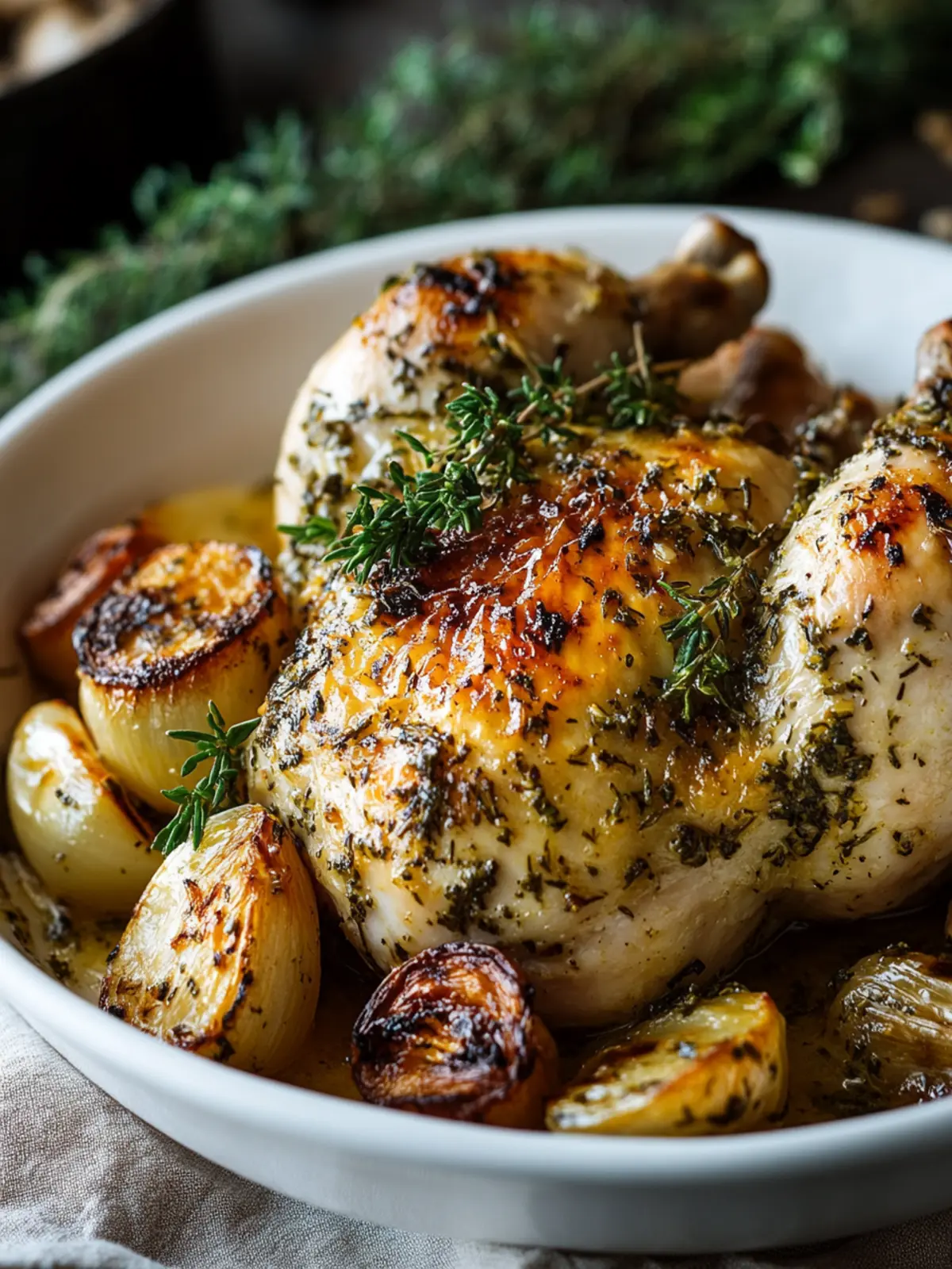 Roasted Garlic Herb Chicken: Comfort Food for Family Nights 3 Roasted Garlic Herb Chicken